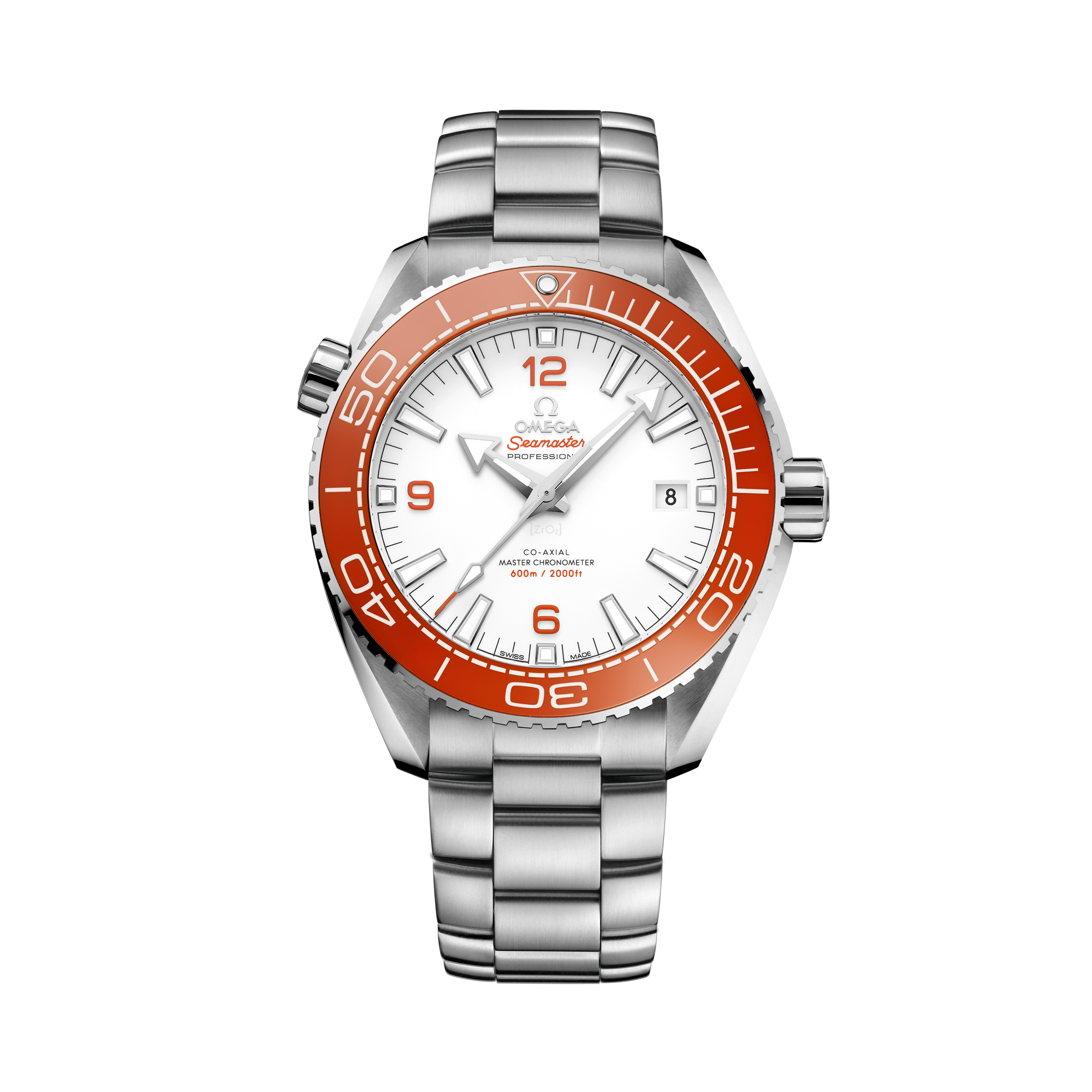 OMEGA Seamaster Planet Ocean 600m 43.5mm, White Dial, Arabic/Baton Numerals_1