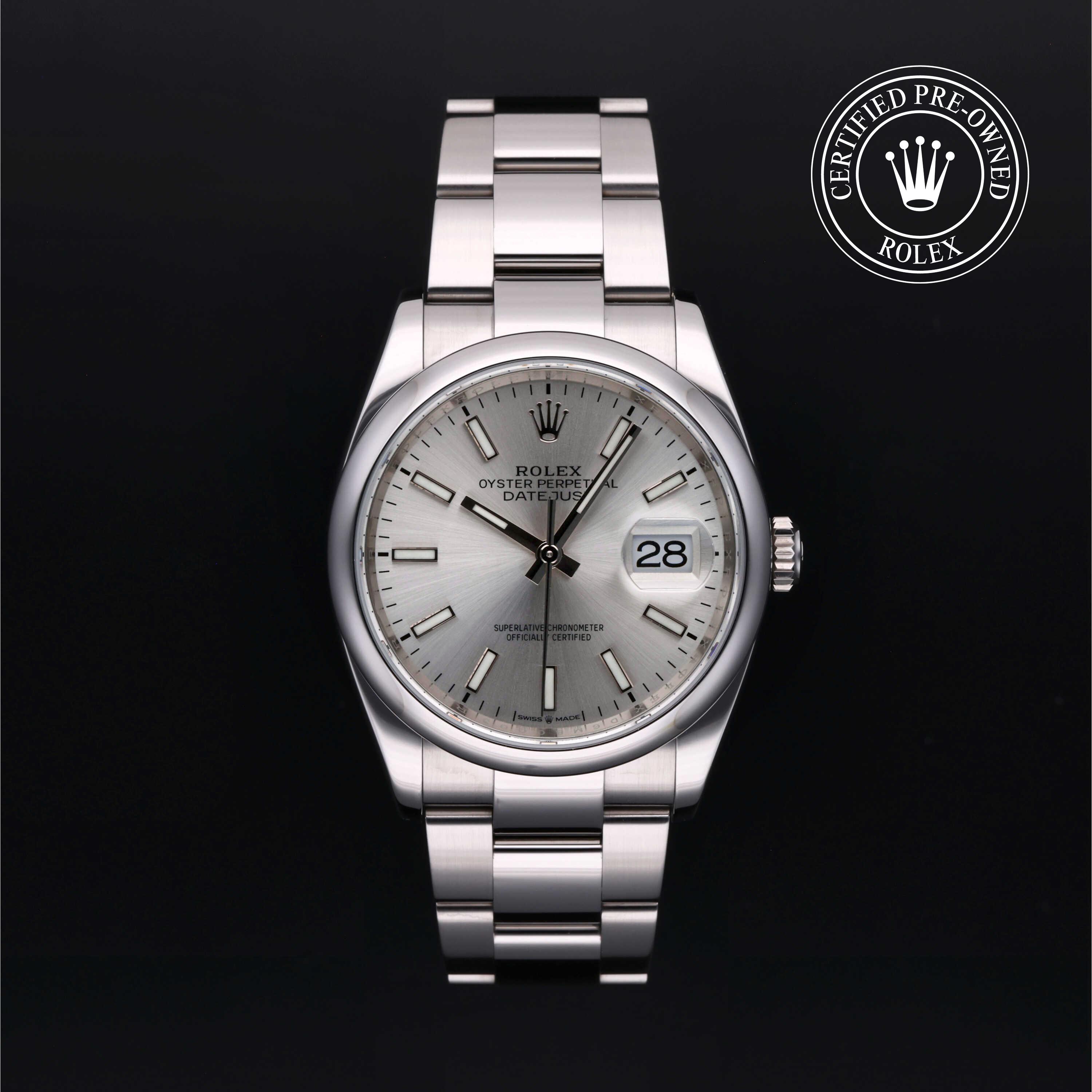 Rolex Datejust 36 2021, 36mm, Oystersteel