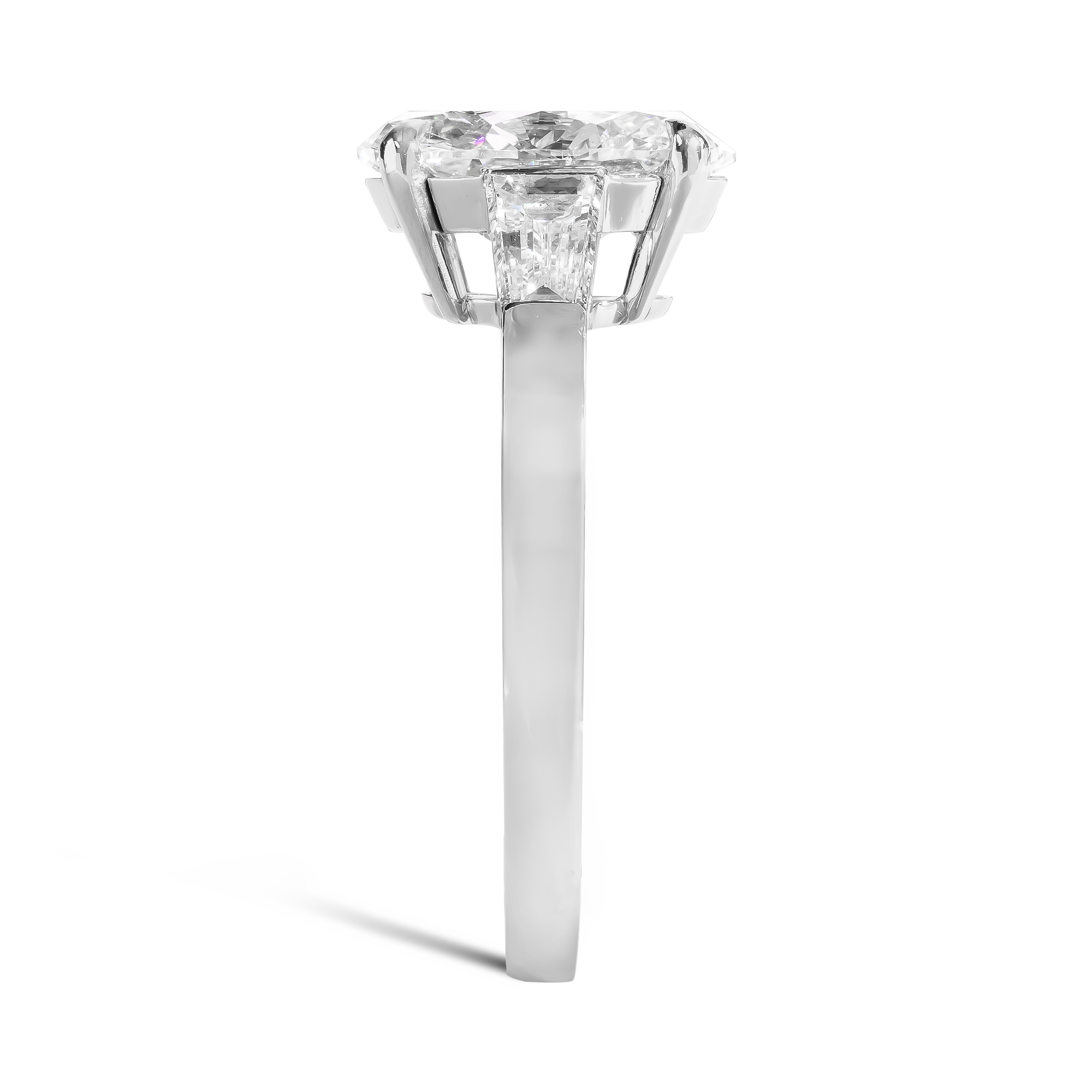 Regency Oval Cut 2.32ct Diamond Ring Oval Cut, Claw Set_4