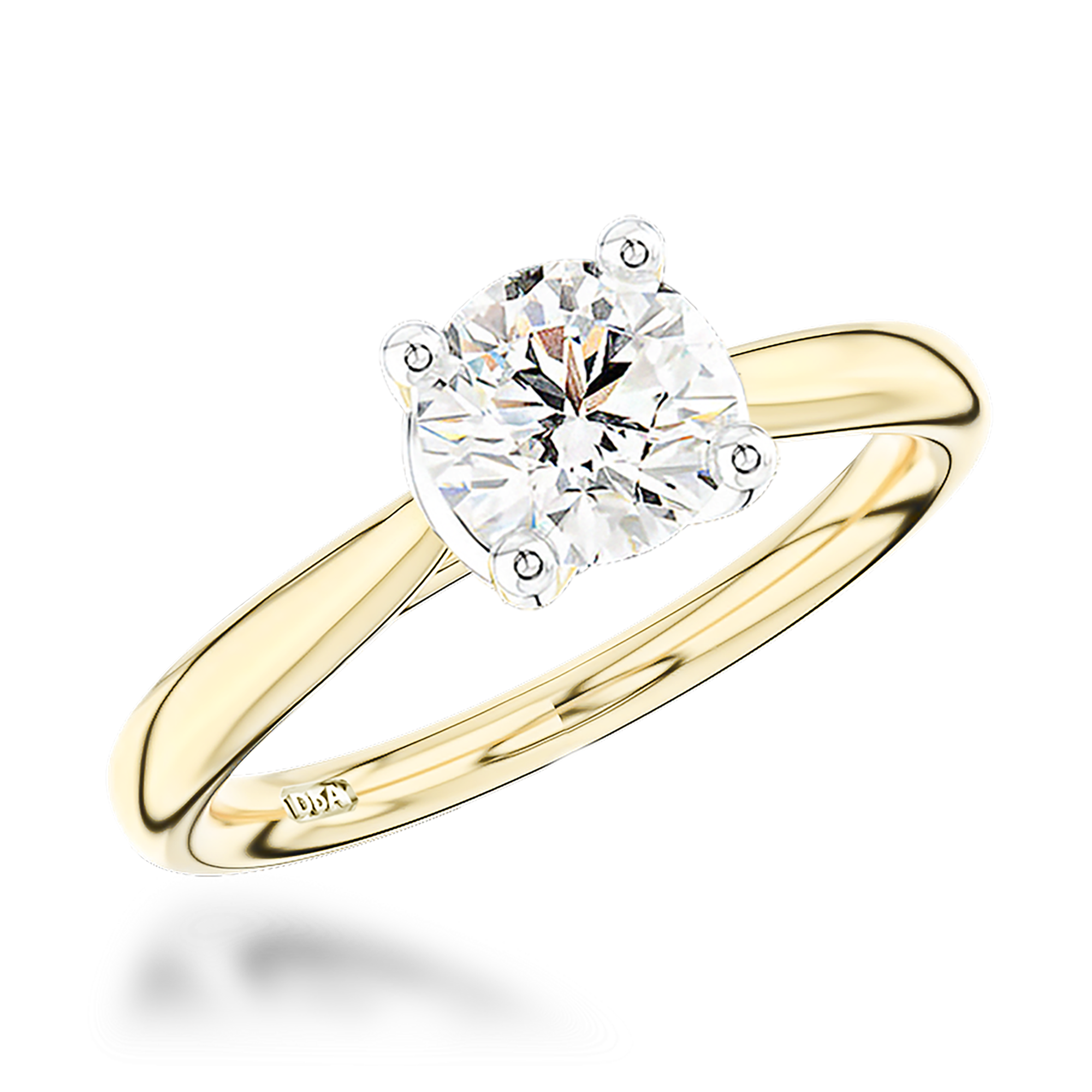 Gaia 0.90ct Diamond Solitaire Ring Brilliant cut, Claw set_1