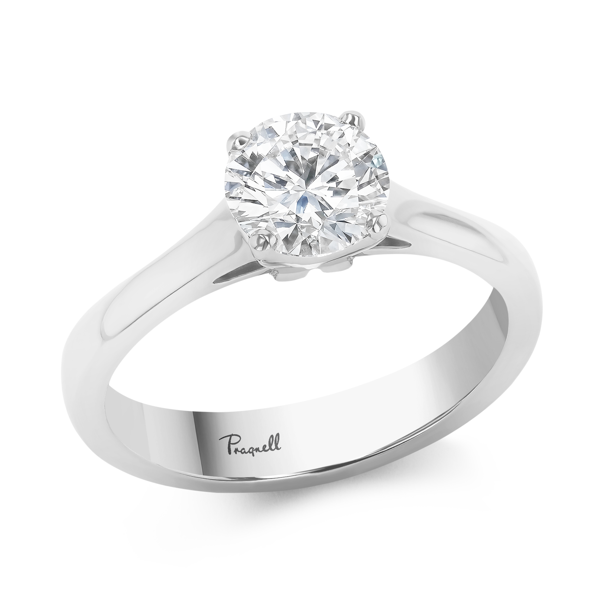 Brilliant Cut 1.02ct South African Diamond Solitaire Ring Brilliant cut, Claw set_1