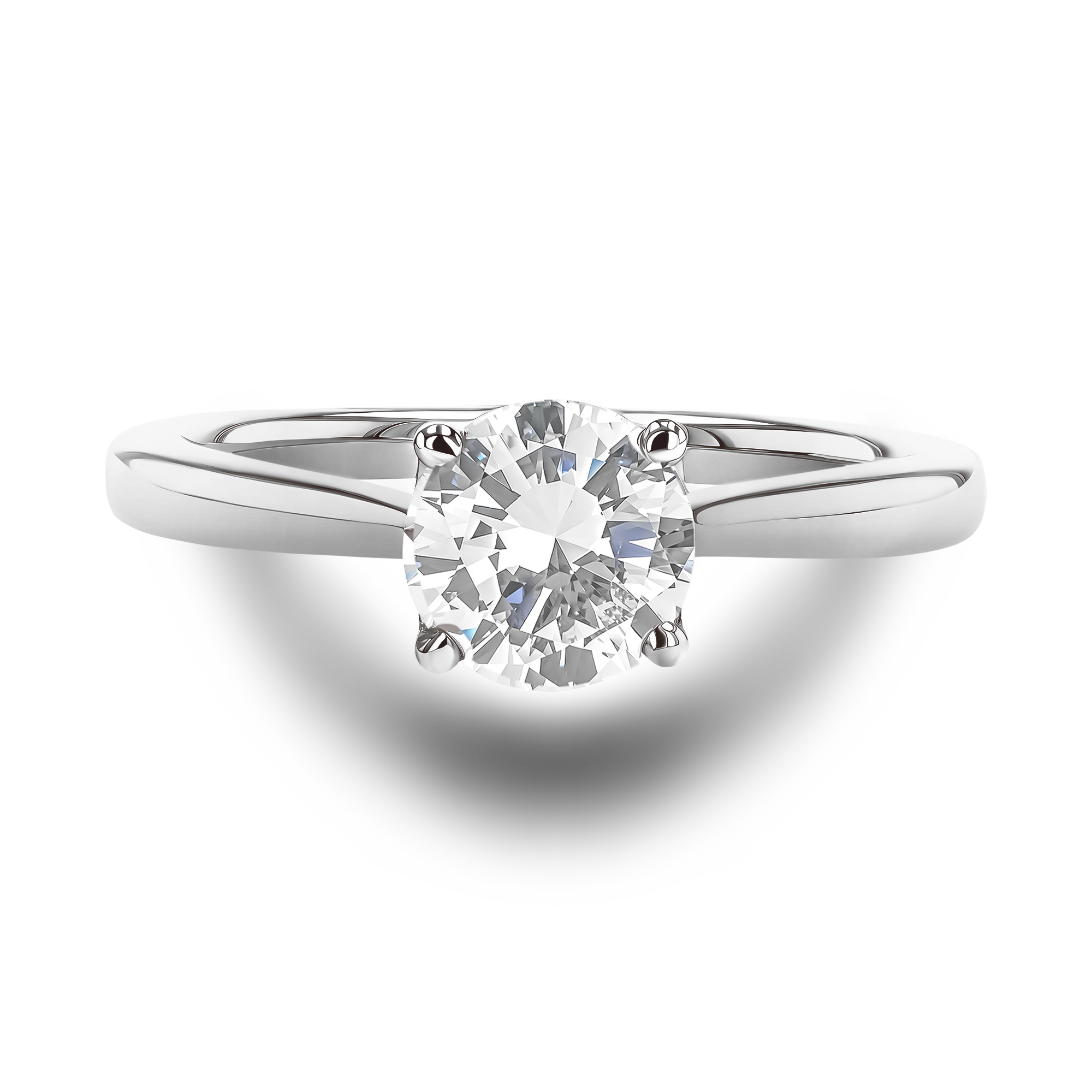 Gaia 1.01ct Diamond Solitaire Ring Brilliant cut, Claw set_2