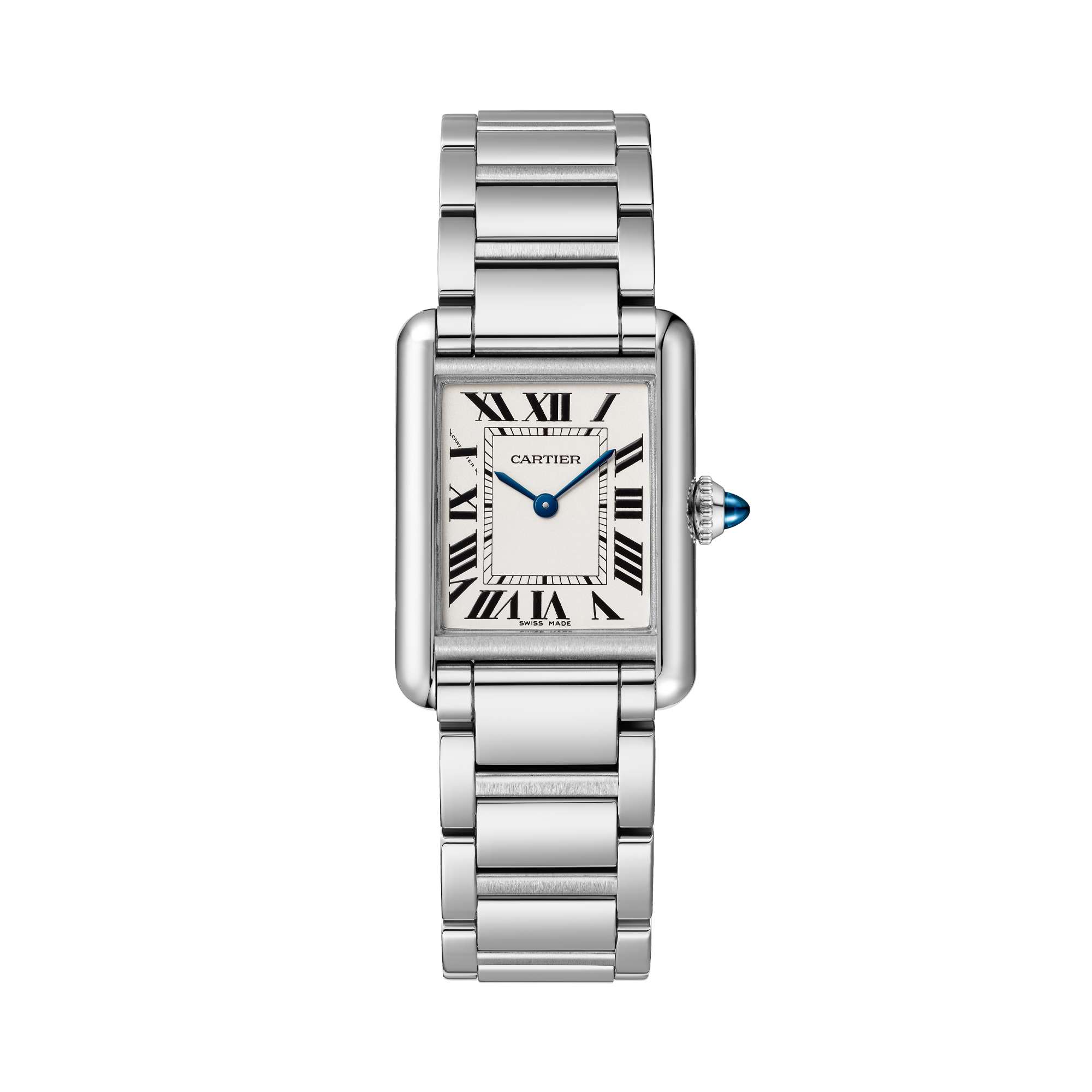 Cartier Tank Must 22mm, Silver Dial, Roman Numerals_1