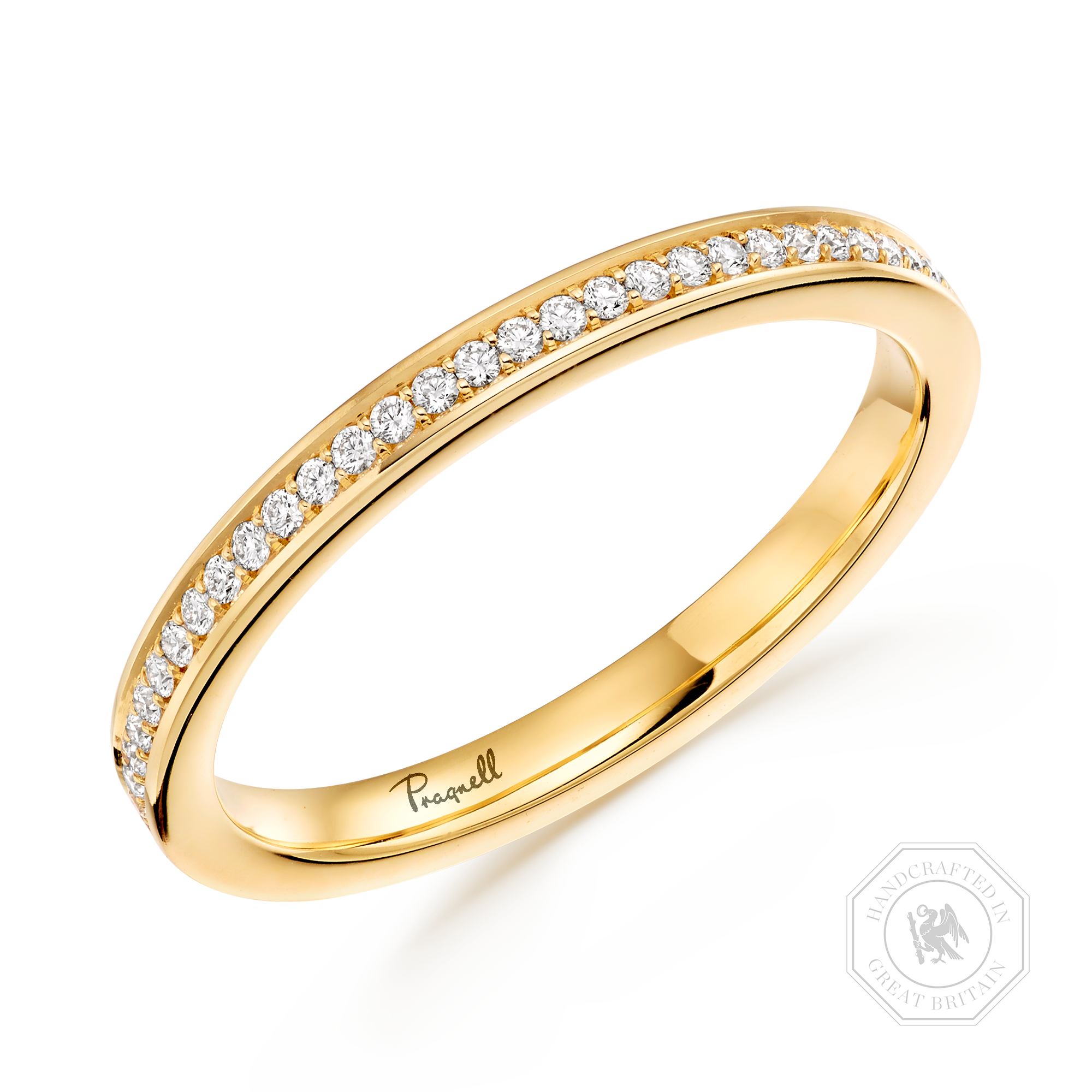 Brilliant Cut Diamond Eternity Ring Brilliant Cut, Eternity, Thread Set_1