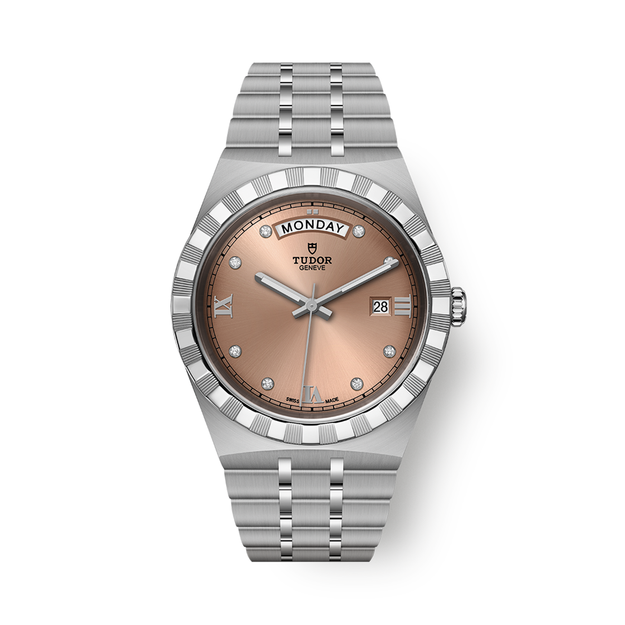 Tudor Royal 41mm, Salmon Dial, Diamond Numerals_1