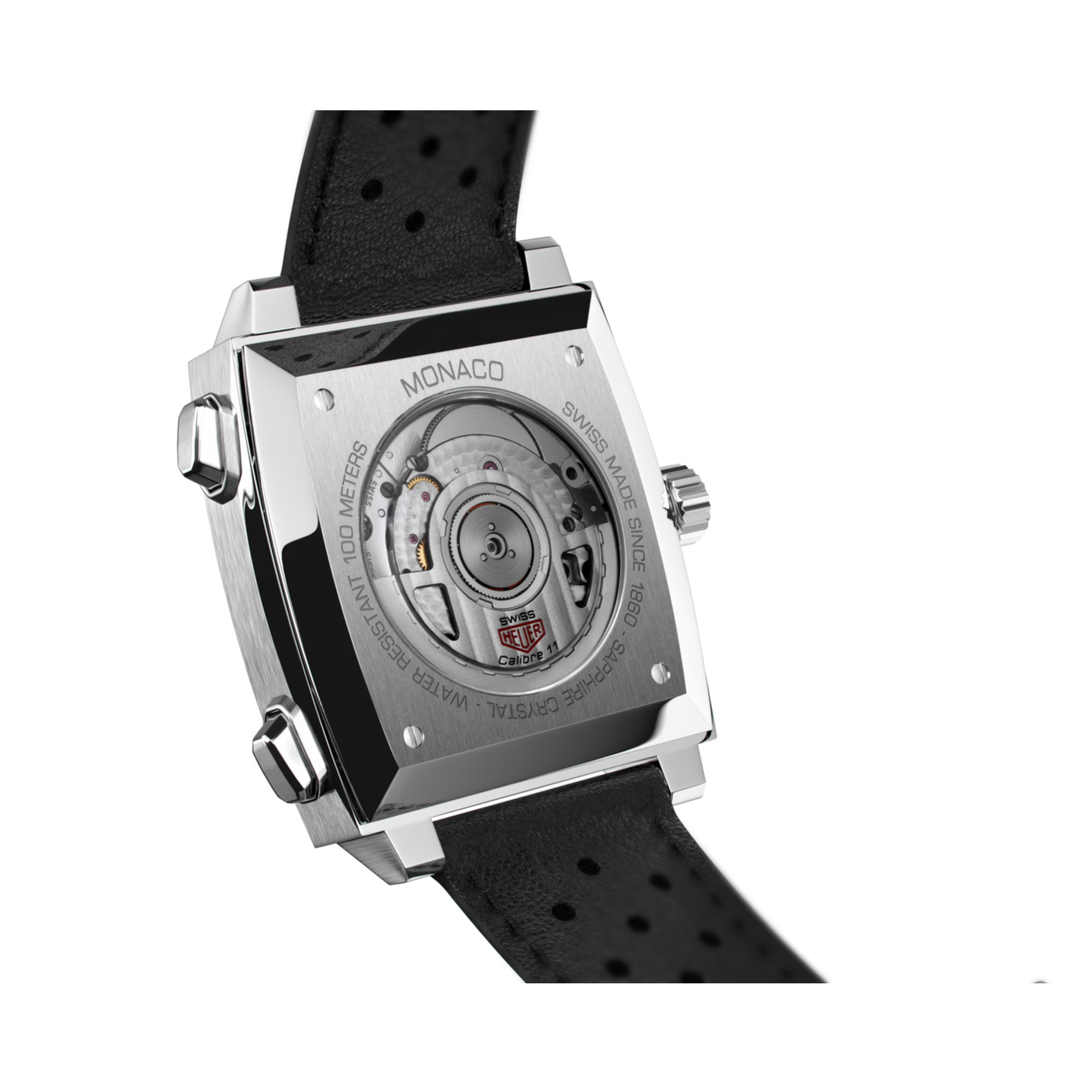 Tag Heuer Monaco Chronograph 39mm, Blue Dial, Baton Numerals_2