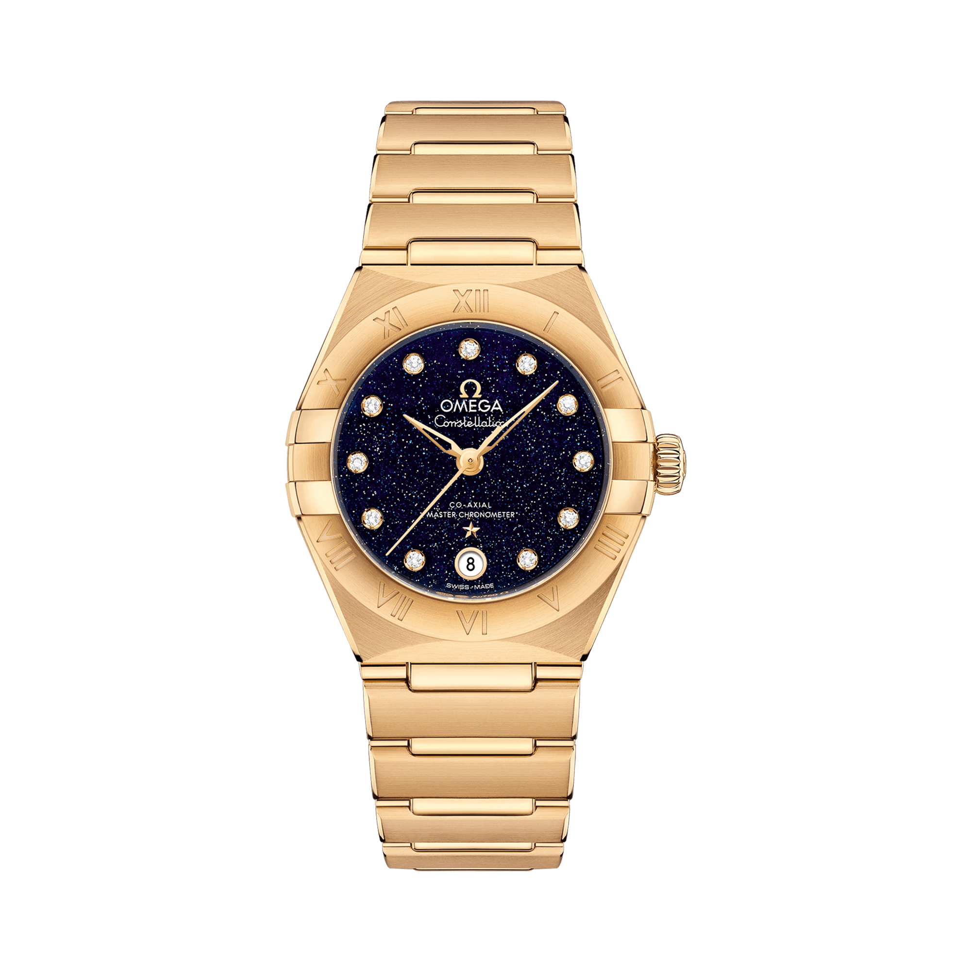 OMEGA Constellation 29mm, Blue Dial, Diamond Numerals_1