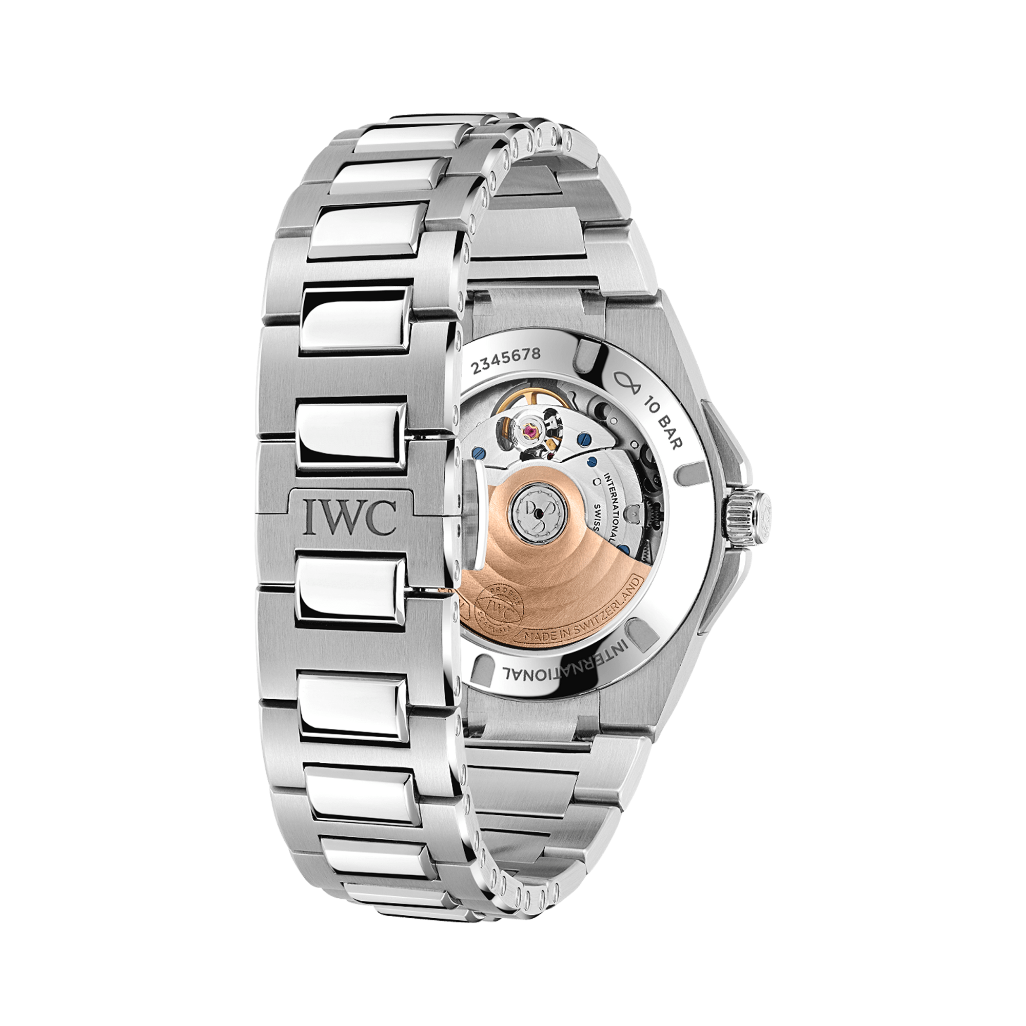 IWC Ingenieur 35mm, Blue Dial, Arabic/Baton Numerals_4