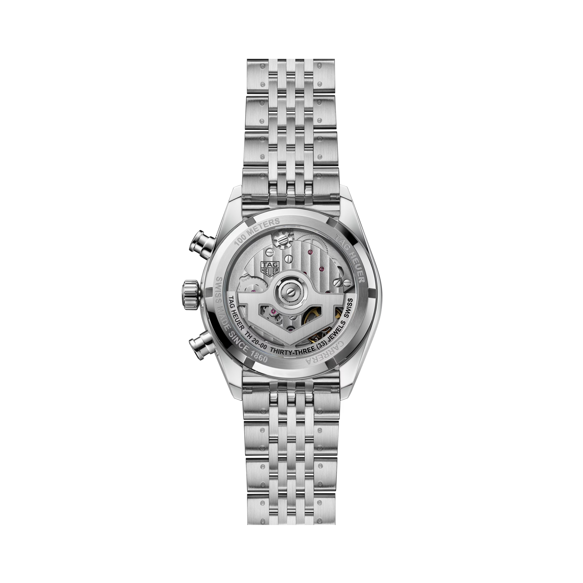 Tag Heuer Carrera Chronograph 39mm, Blue Dial, Baton Numerals_2