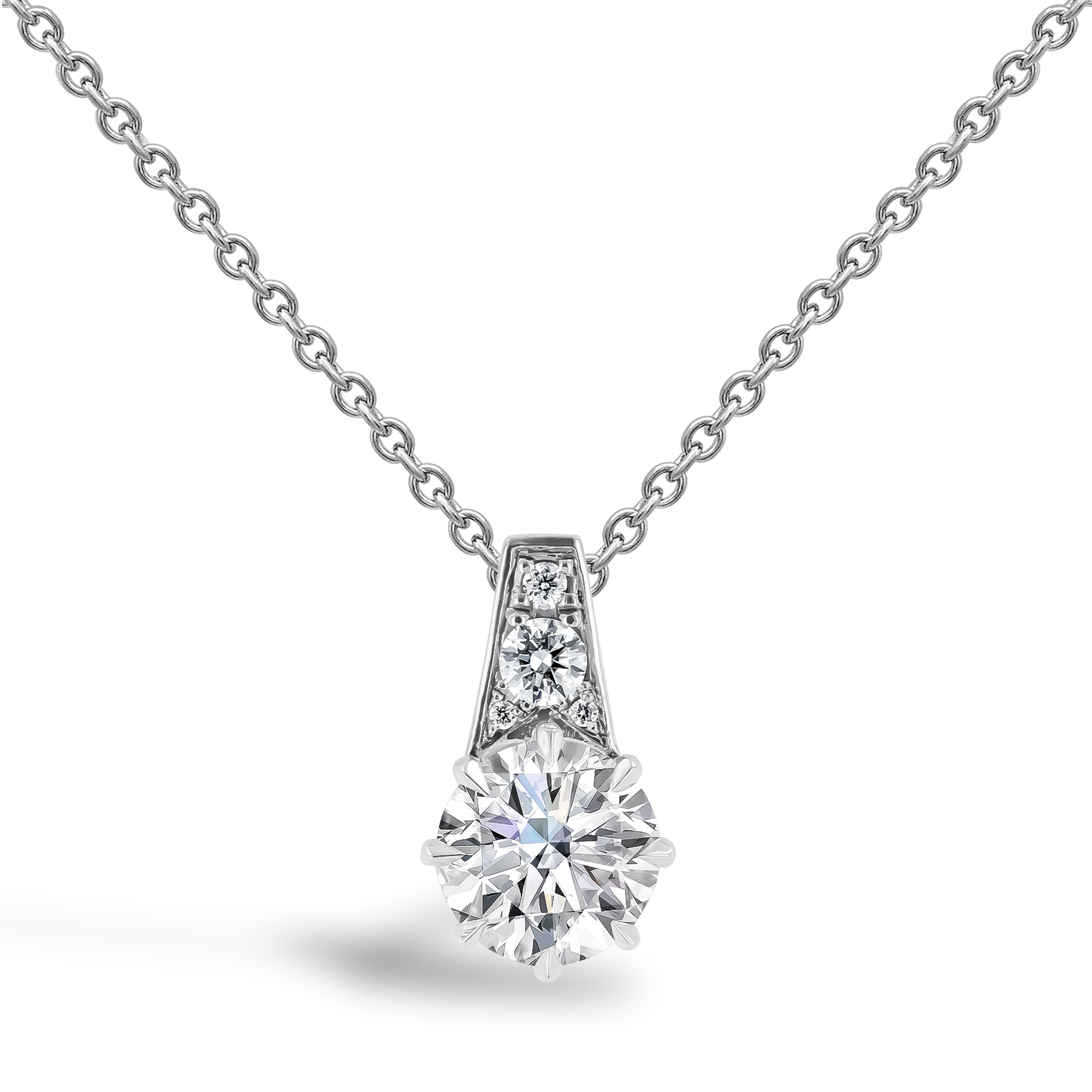 Antrobus 1.59ct Diamond Solitaire Pendant Brilliant cut, Claw set_1