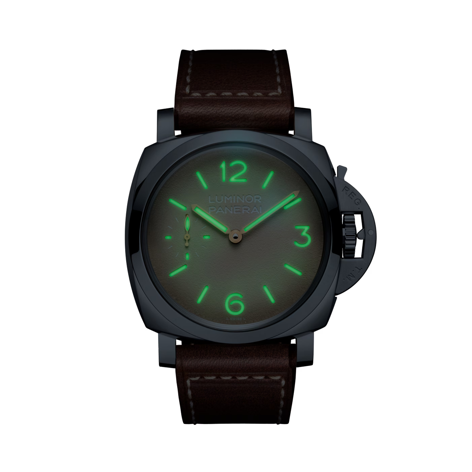 Panerai Luminor 47mm, Beige Dial, Arabic/Baton Numerals_4