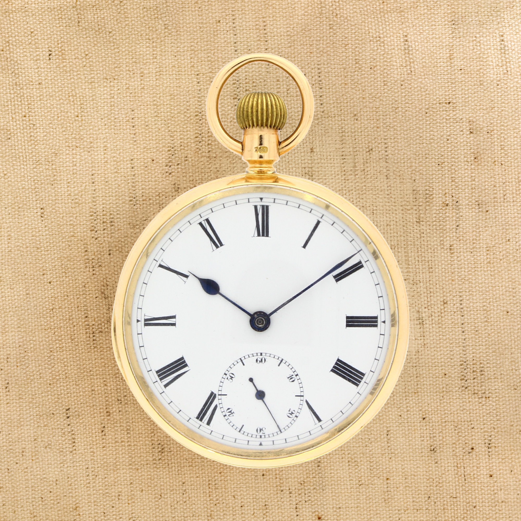 Pre-Owned Pocketwatch White Dial, Roman Numerals_1