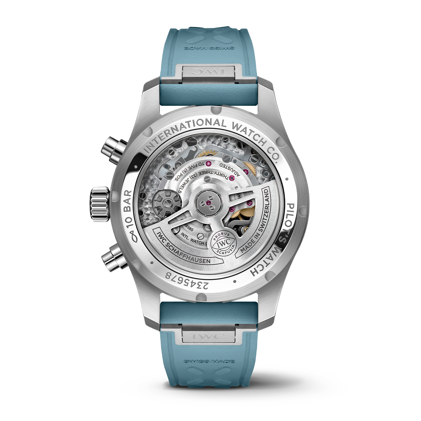 IWC Pilot's Chronograph 41 41mm, Blue Dial, Arabic/Baton Numerals_3
