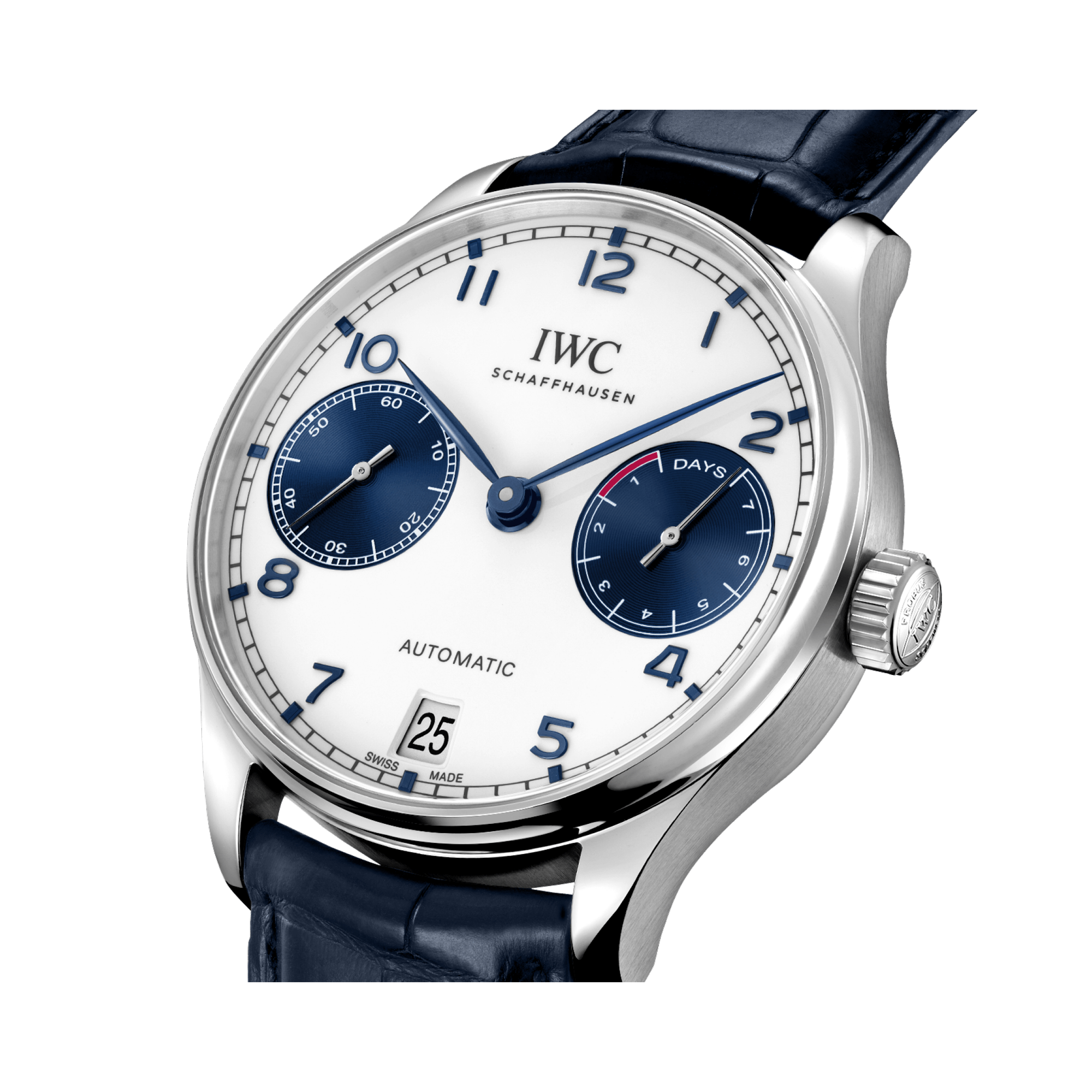 IWC Portugieser Automatic 42.3mm, White Dial, Arabic Numerals_3