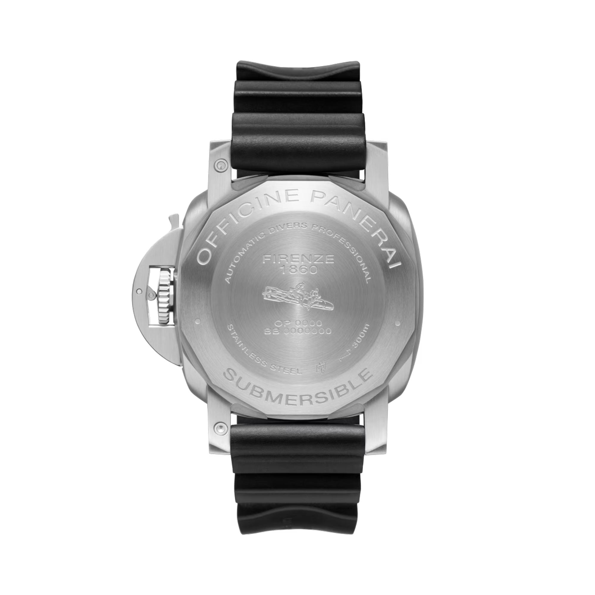 Panerai Submersible 42mm Black Dial, Baton Numerals_3