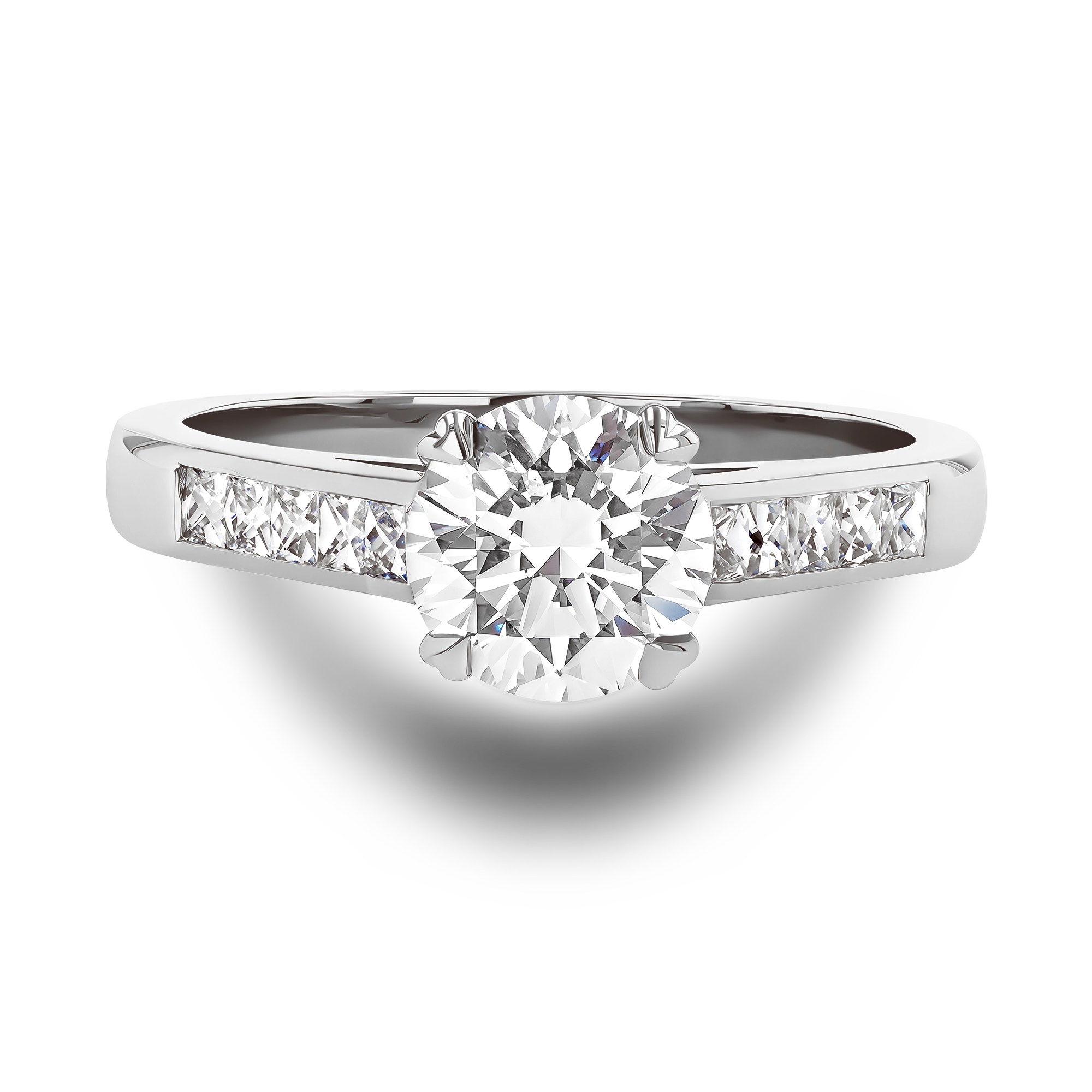 Gatsby 1.15ct Brilliant Cut Botswana Diamond Ring Brilliant cut, Claw set_2