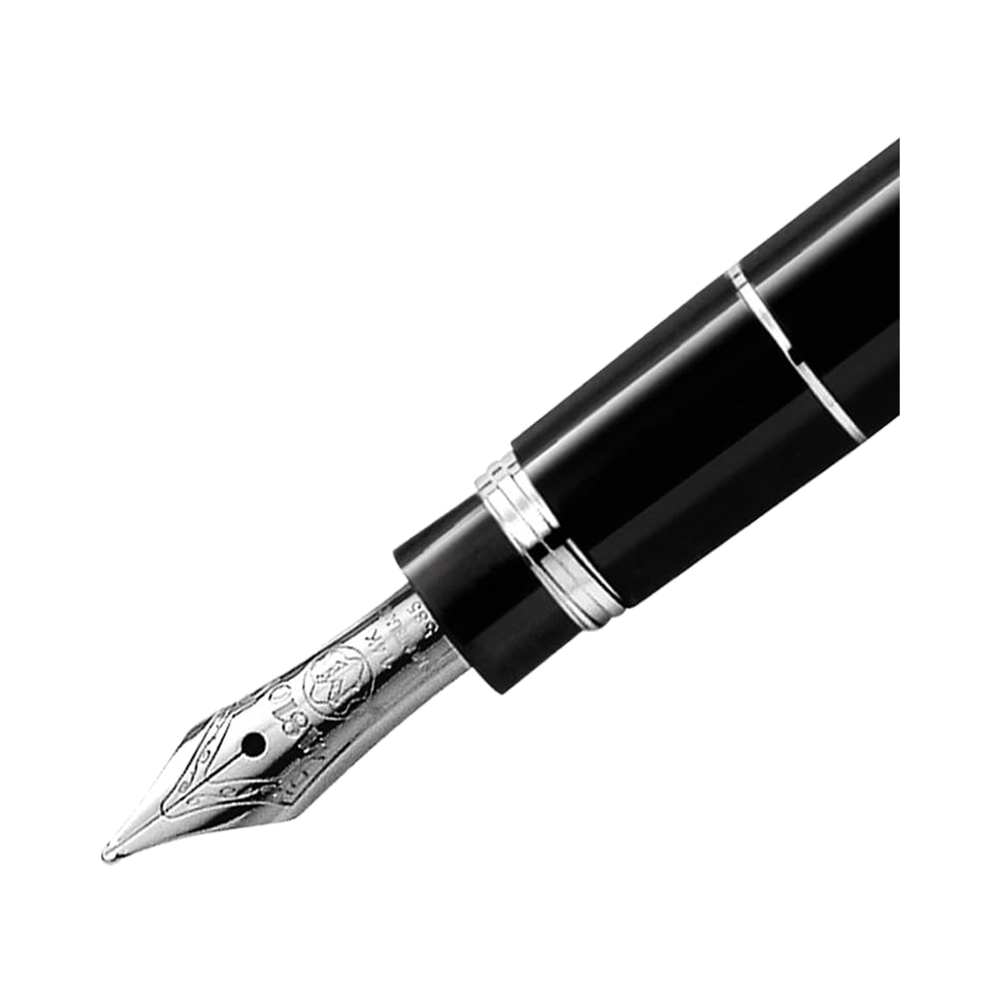 Montblanc Platinum-Coated MediumFountain Pen 117706_2