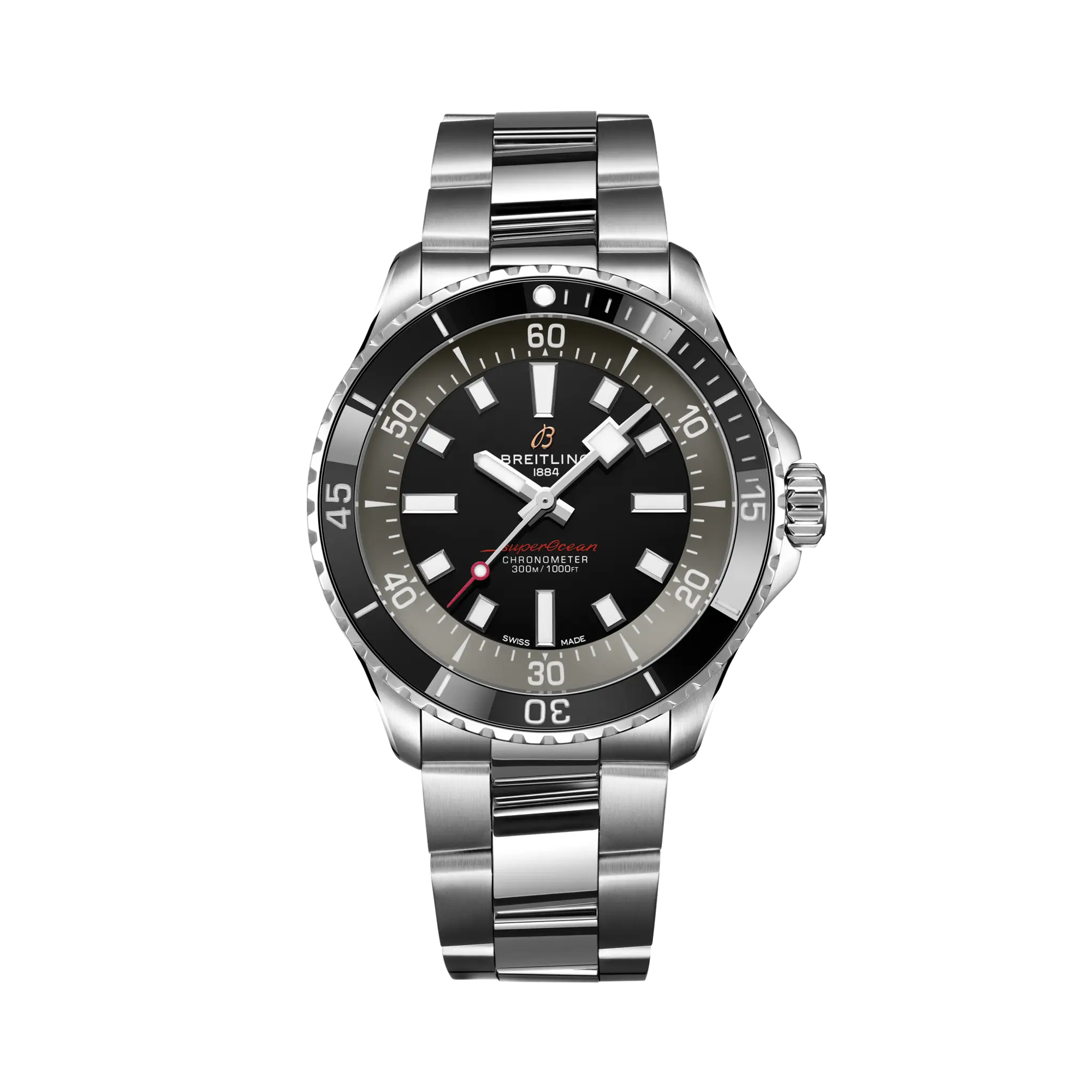 Breitling Superocean Automatic 42 42mm, Black Dial, Baton Numerals_1