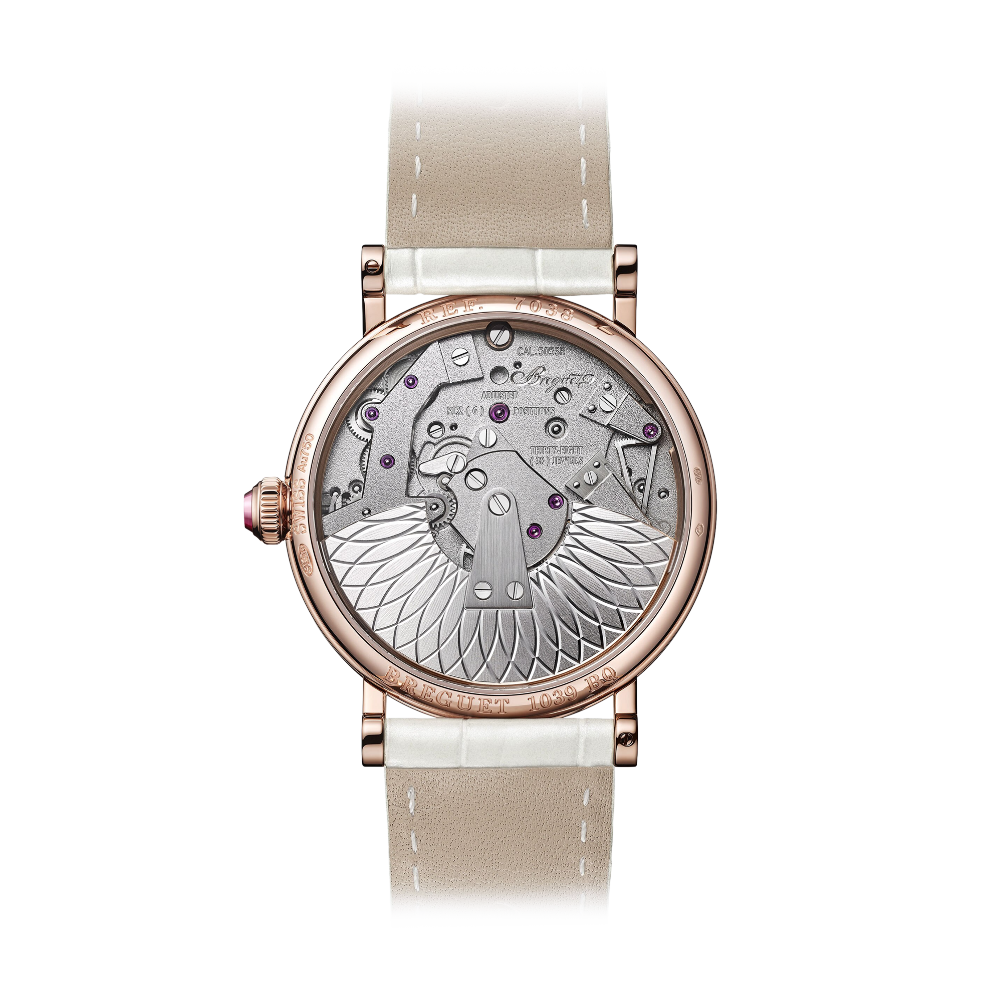 Breguet Tradition 37mm, Mother of Pearl Dial, Arabic Numerals_2