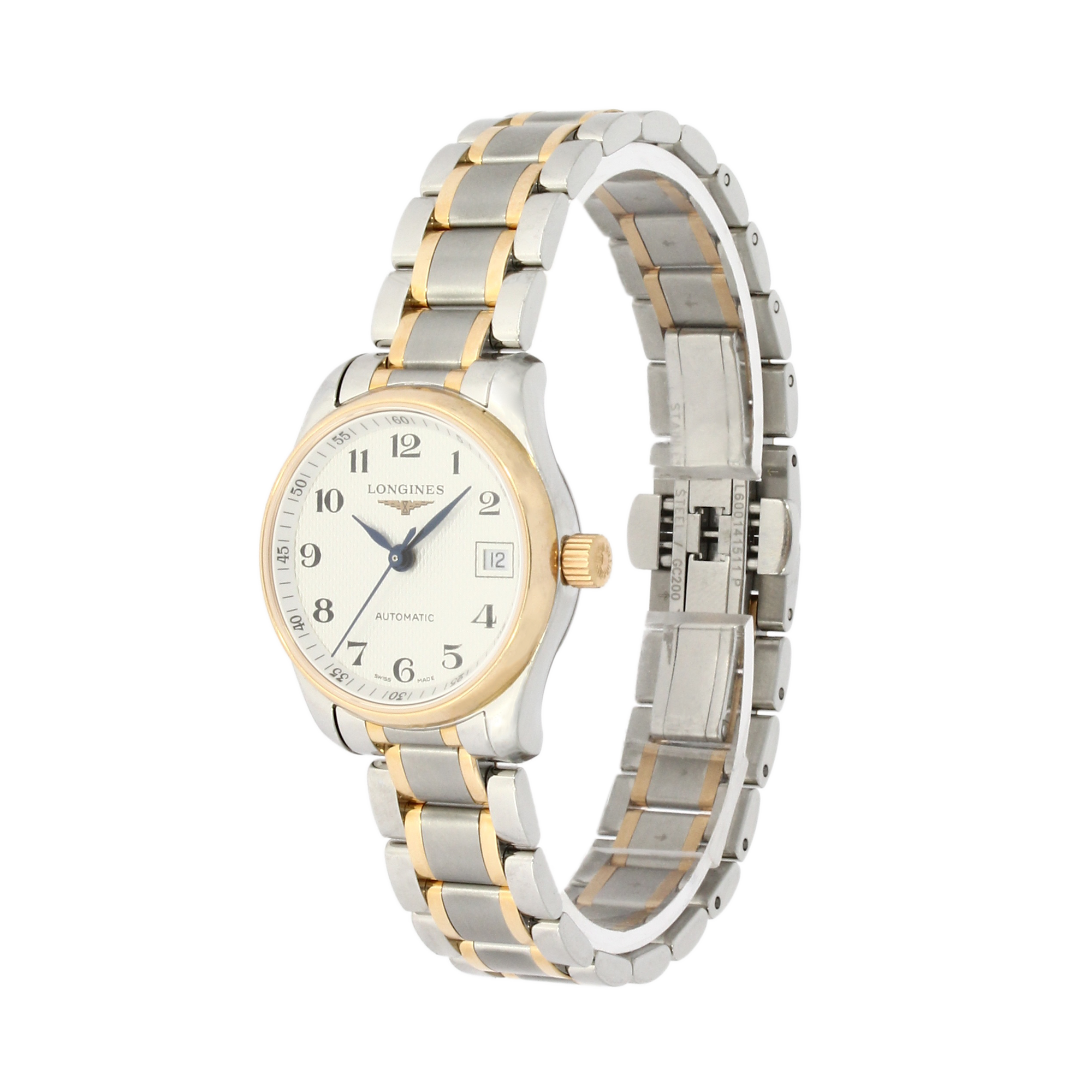 Longines Master collection 25.5mm, Silver Dial, Arabic Numerals_2