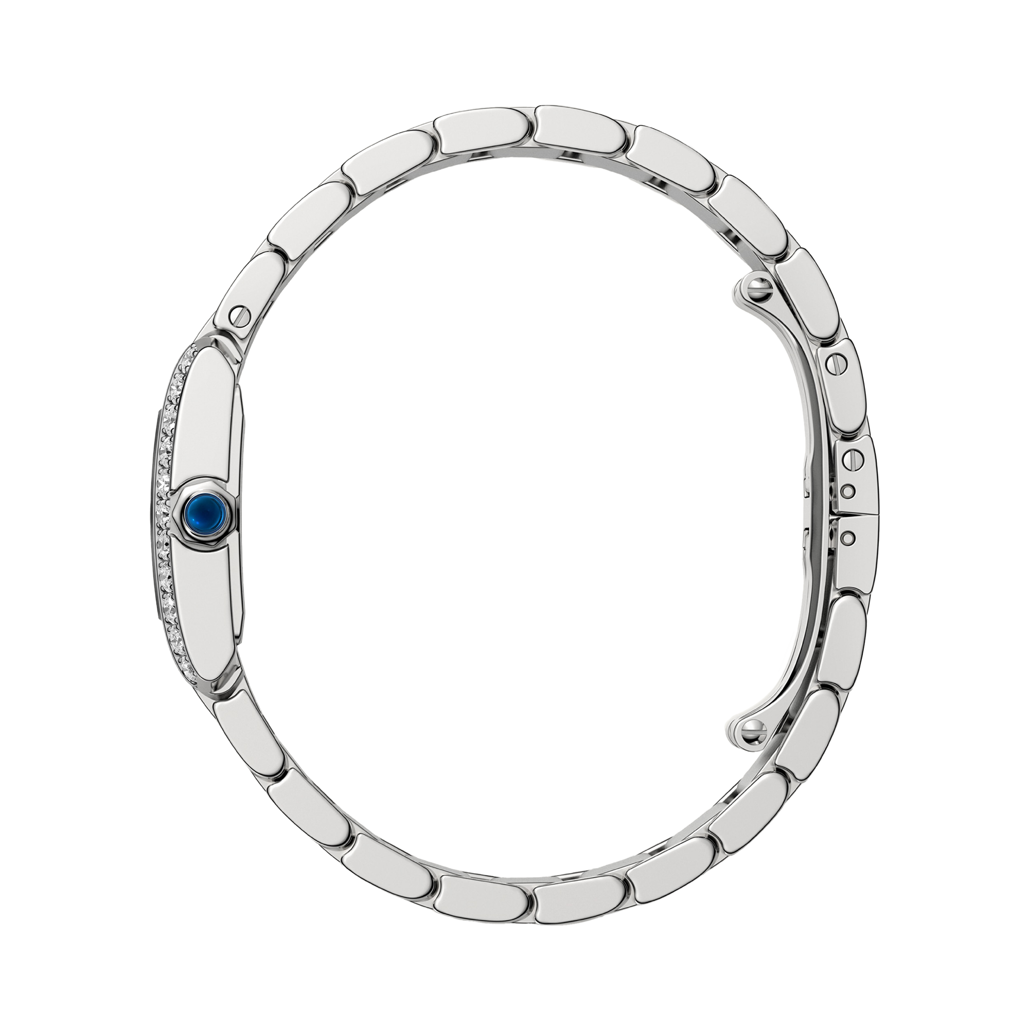 Cartier Tank Française 21.2mm, Silver Dial, Roman Numerals_4