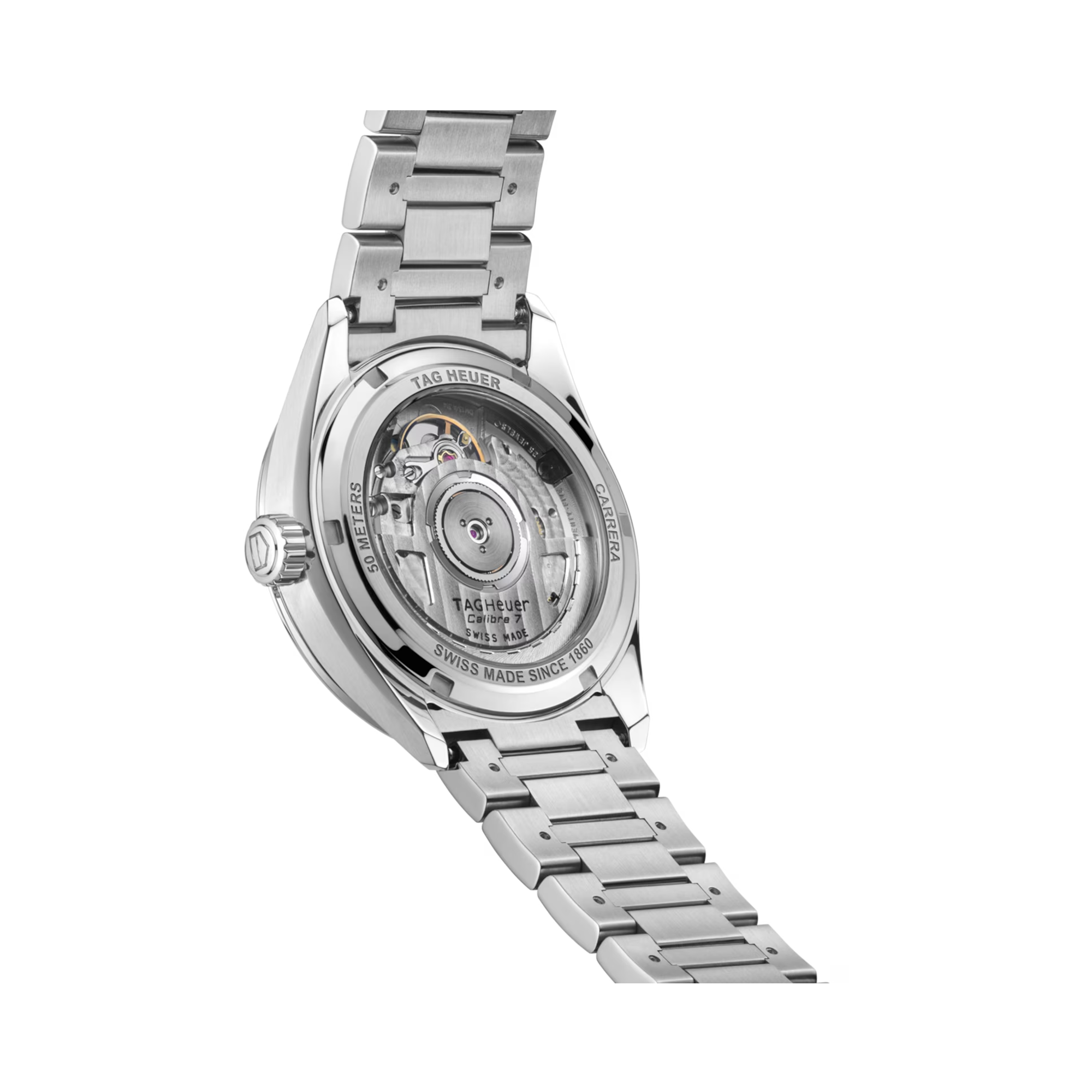 Tag Heuer Carrera Date 36mm, Green Dial, Baton Numerals_2