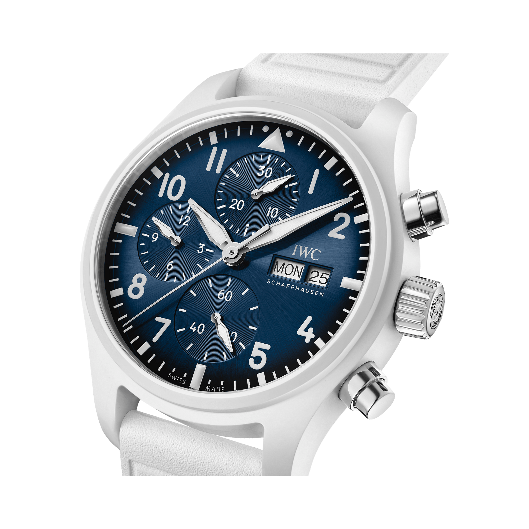 IWC Pilot's Chronograph 41 Le Petit Prince 41.9mm, Blue Dial, Arabic Numerals_3