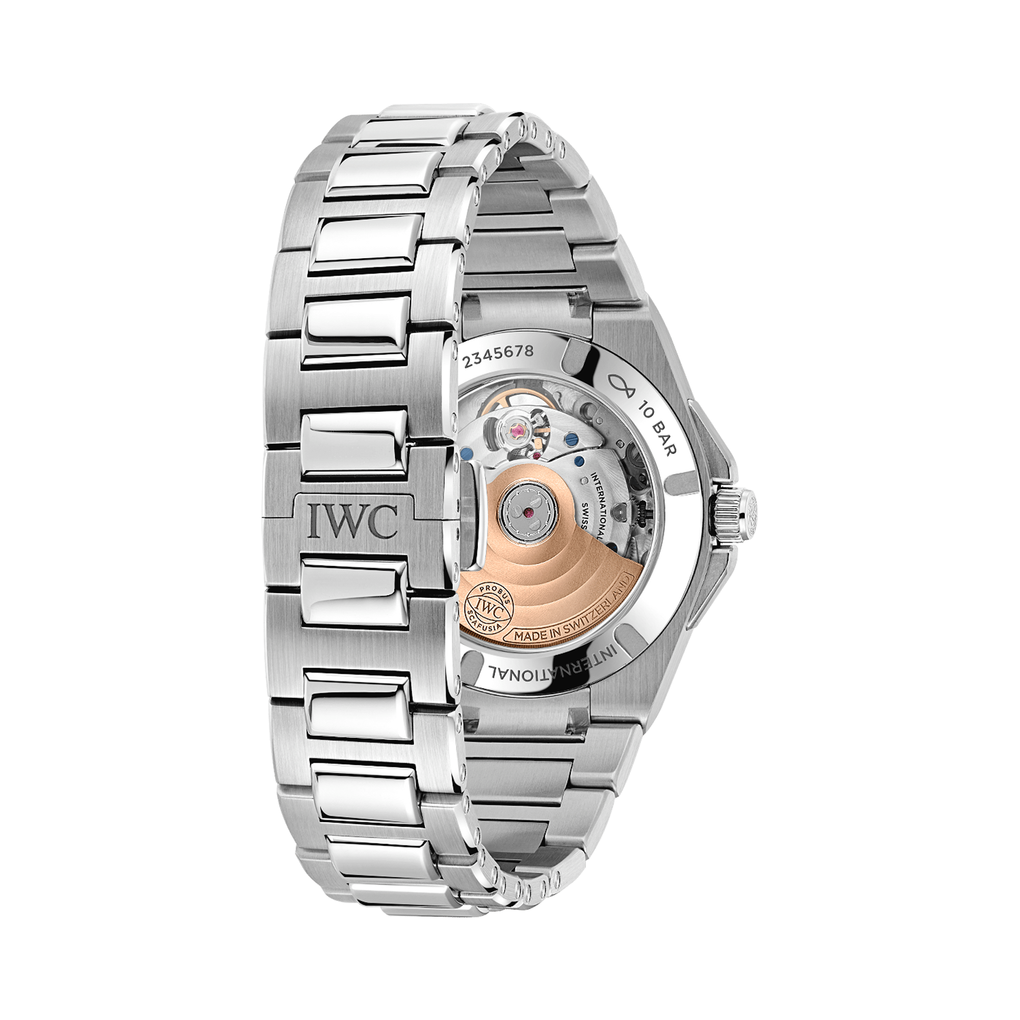 IWC Ingenieur 35mm, Grey Dial, Arabic/Baton Numerals_4