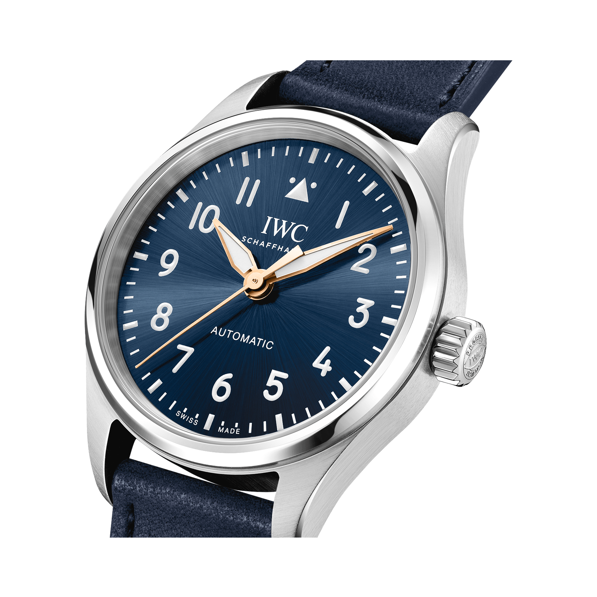 IWC Pilot's Automatic 36 Le Petit Prince 36mm, Blue Dial, Arabic Numerals_3