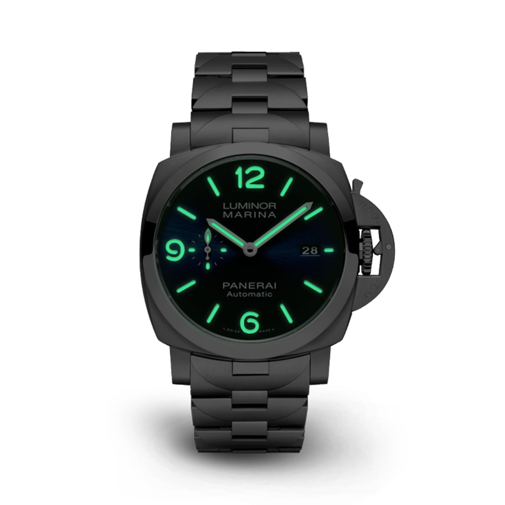 Panerai Luminor Marina - 44mm 44mm, Blue Dial, Arabic/Baton Numerals_3