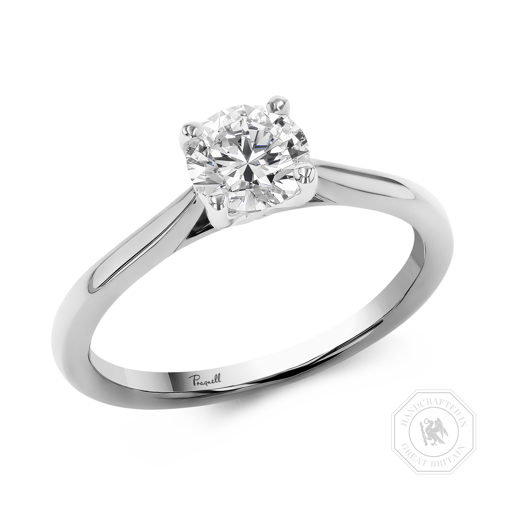 Gaia 0.70ct Brilliant Cut Diamond Ring Brilliant cut, Claw set_1