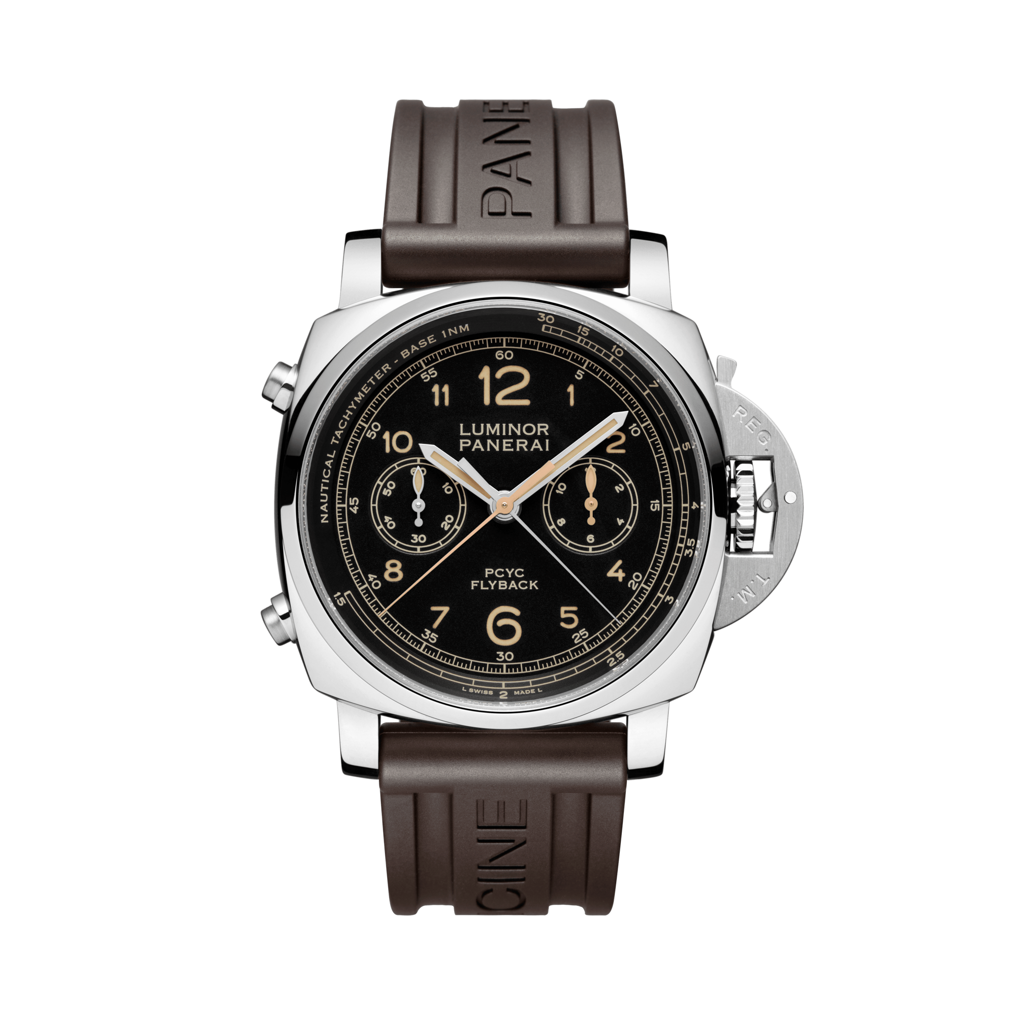 Panerai Luminor Yachts Challenge - 44mm Black Dial, Arabic Numerals_4