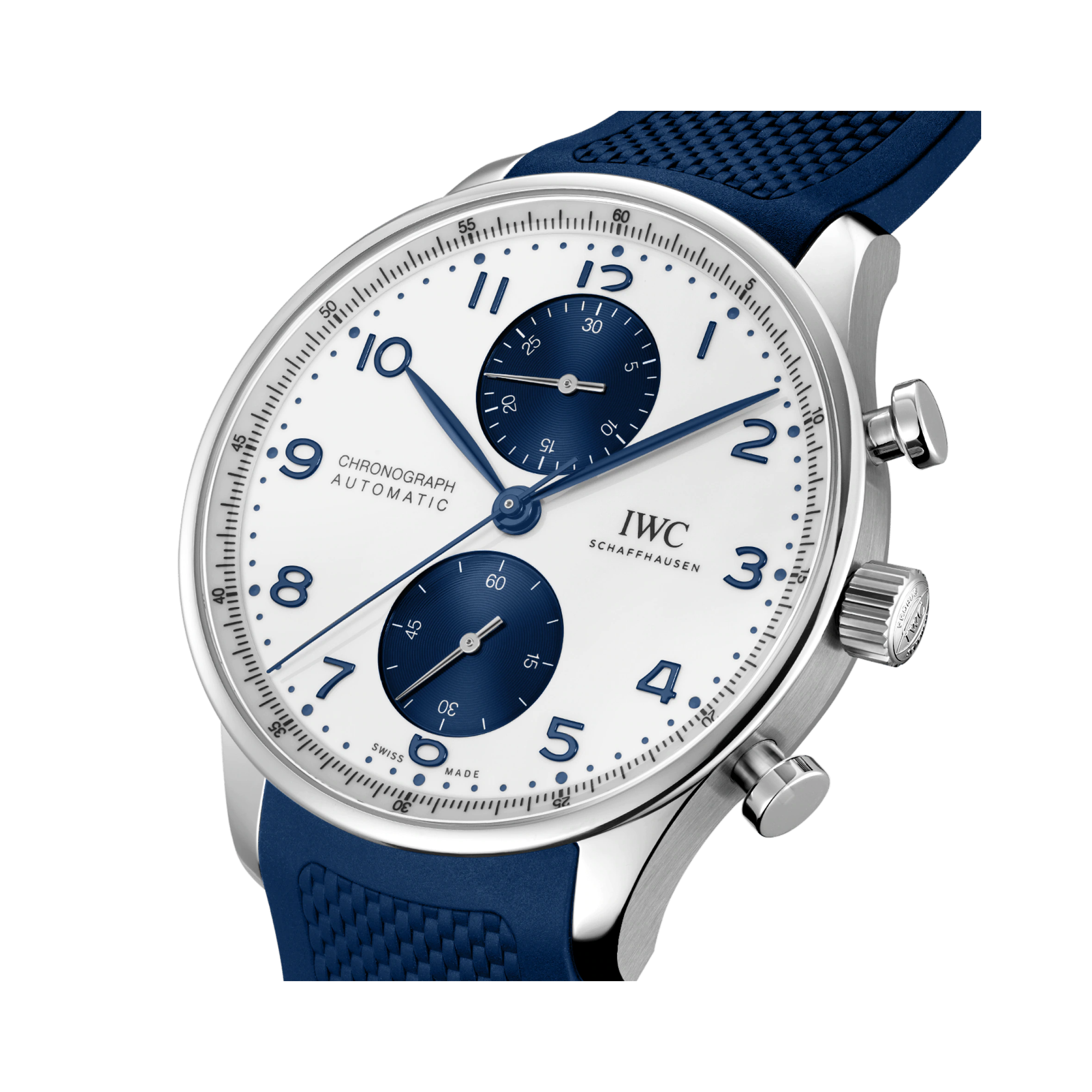 IWC Portugieser Chronograph 41mm, White Dial, Arabic Numerals_3