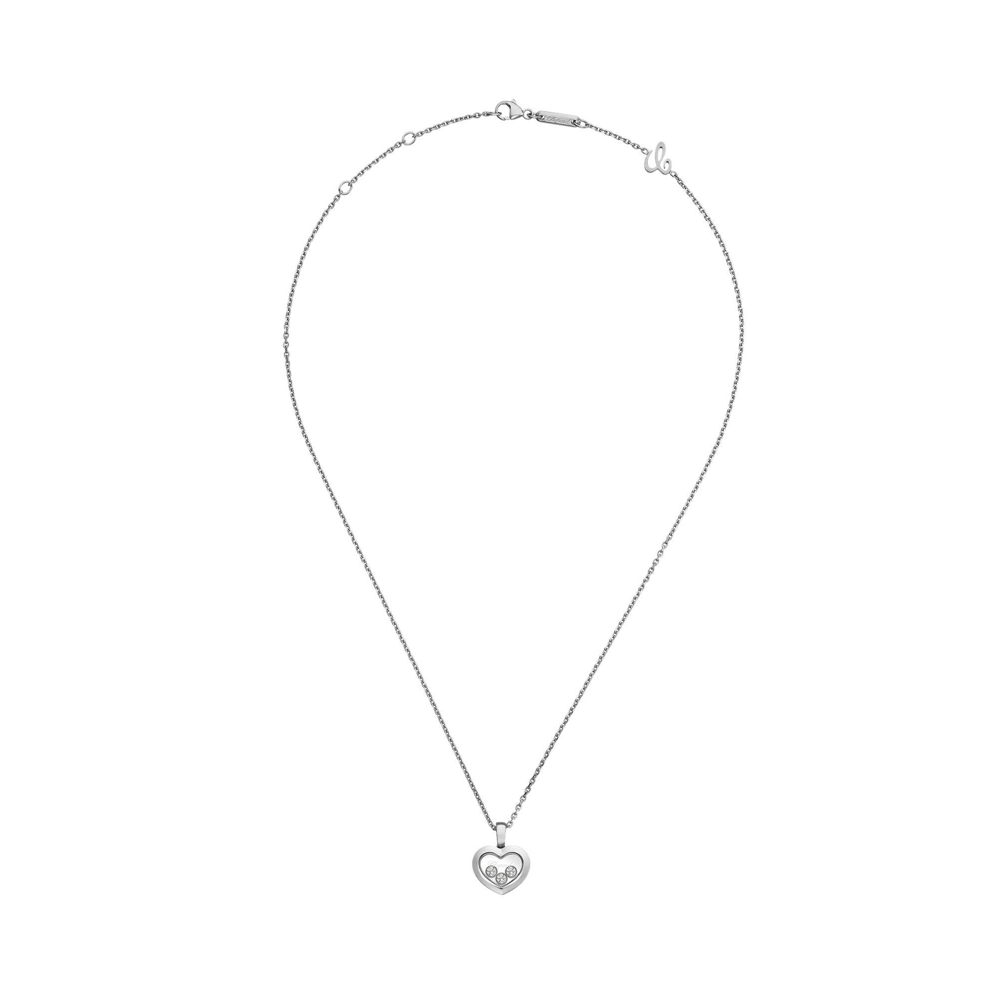 Chopard Happy Diamonds Pendant Brilliant Cut, Rub Over Set_1