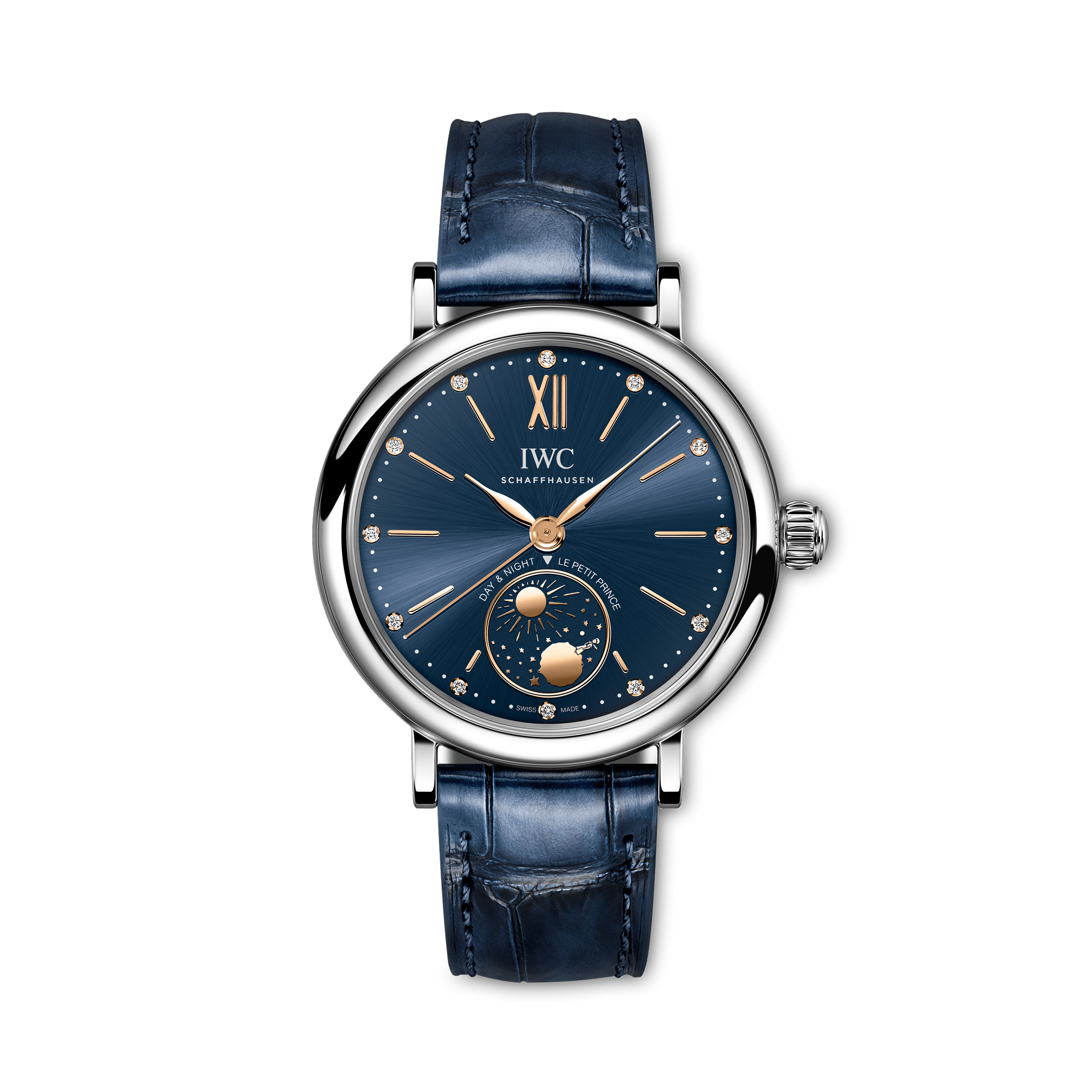 IWC Portofino Automatic Day & Night 34 Le Petit Prince 34mm, Blue Dial, Baton Numerals_1
