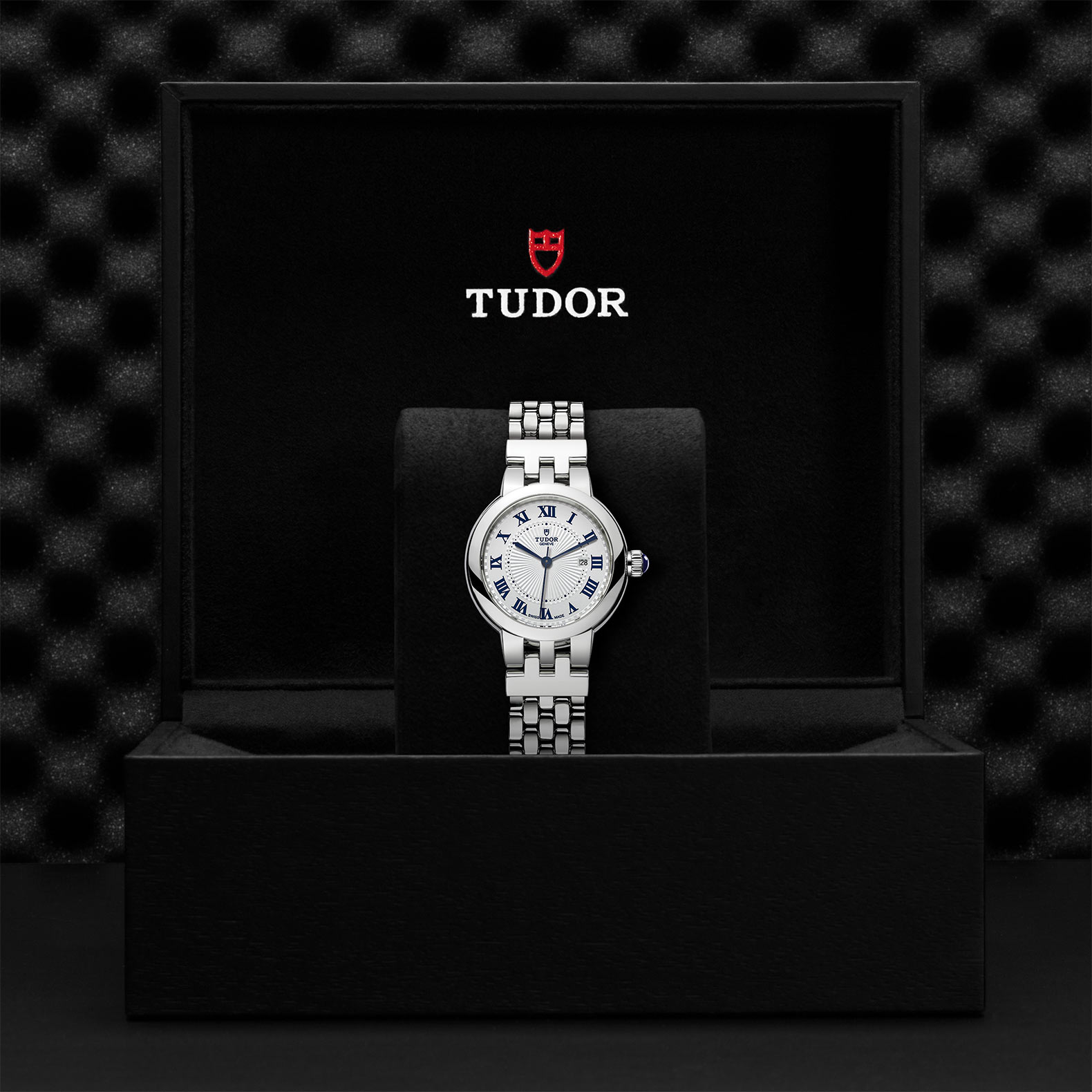 Tudor Clair De Rose 30mm. White Dial. Roman Numerals_3