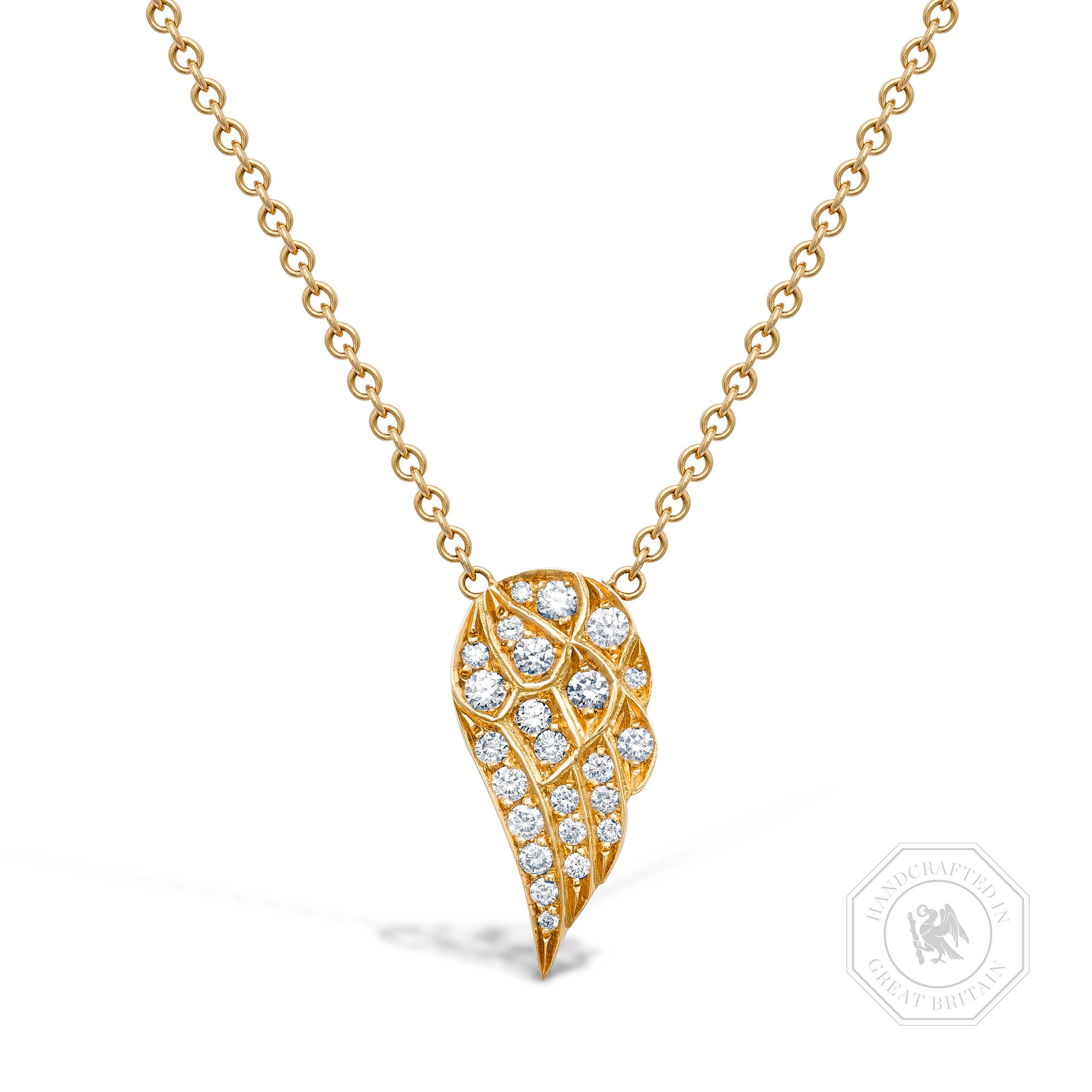 Tiara Large Diamond Pendant Brilliant Cut, Grain Set_1