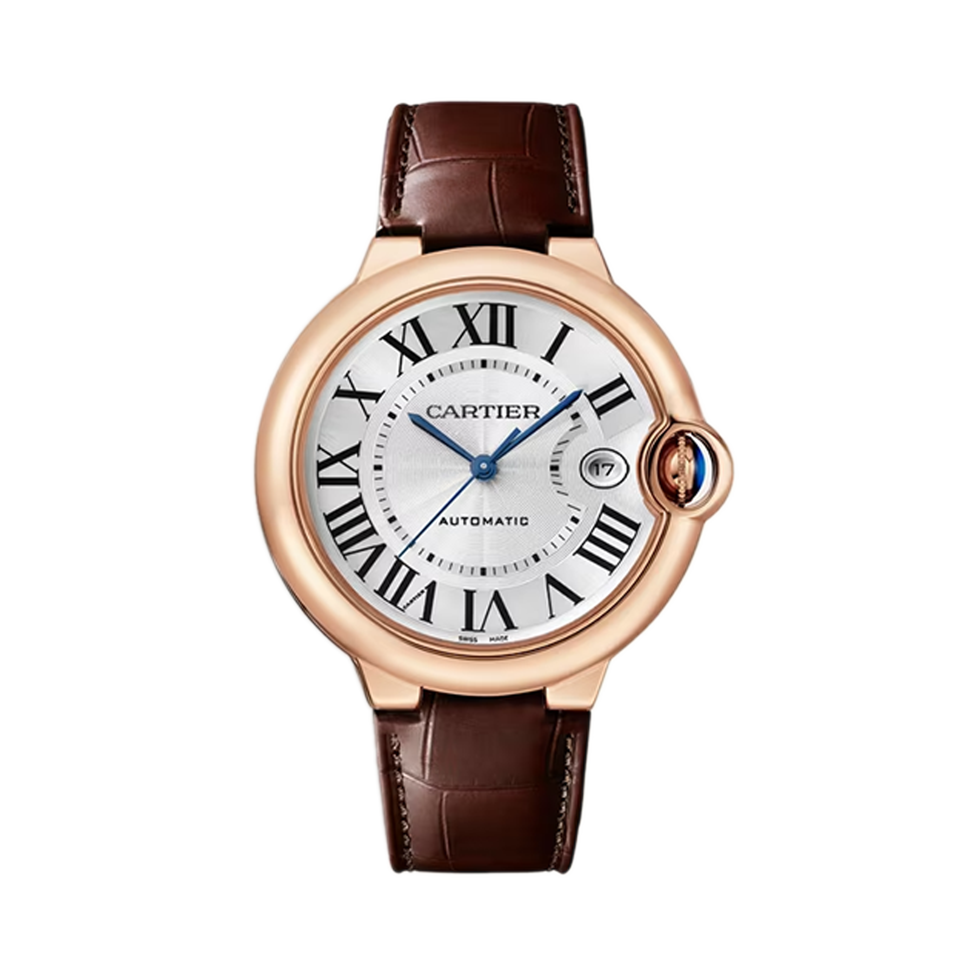 Cartier Ballon Bleu de Cartier 40mm, Silver Dial, Roman Numerals_1