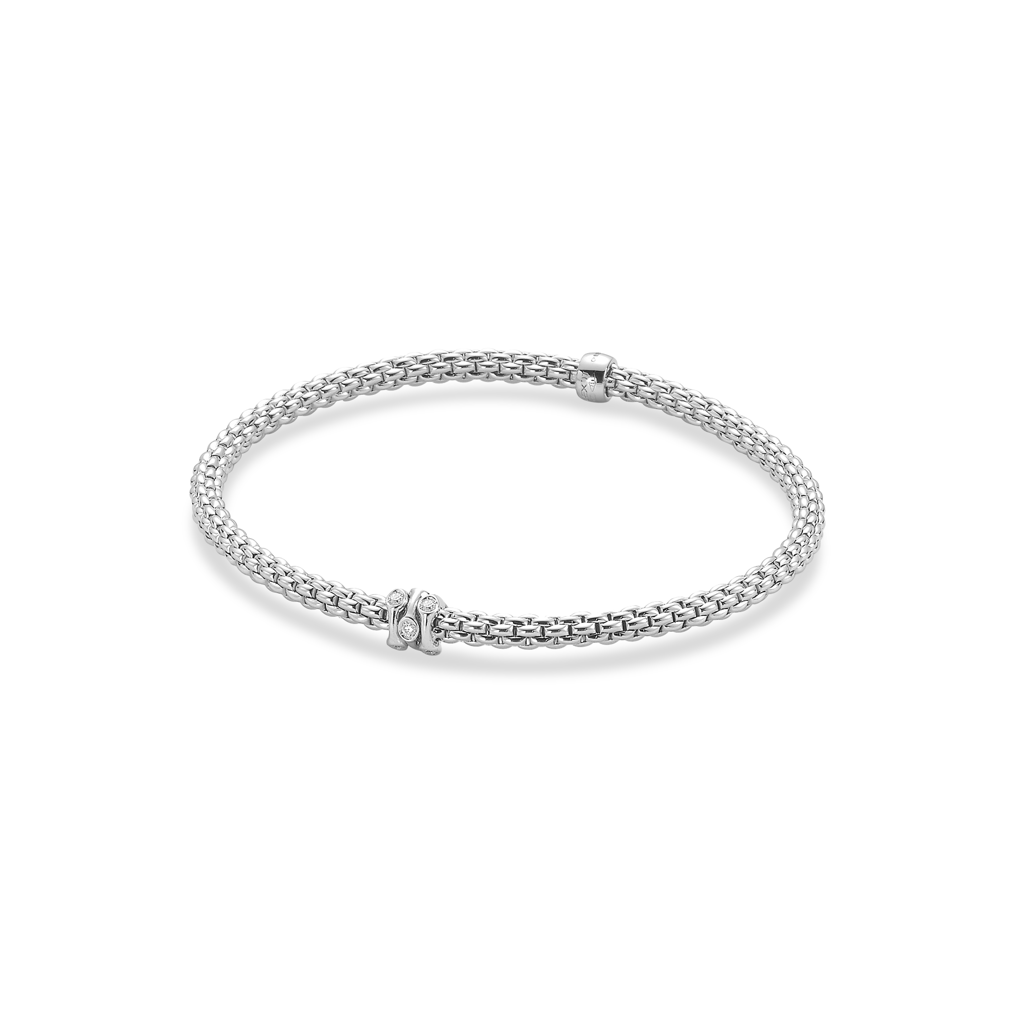 Fope Flex'it Diamond Bracelet Brilliant Cut, Pavé Set_1