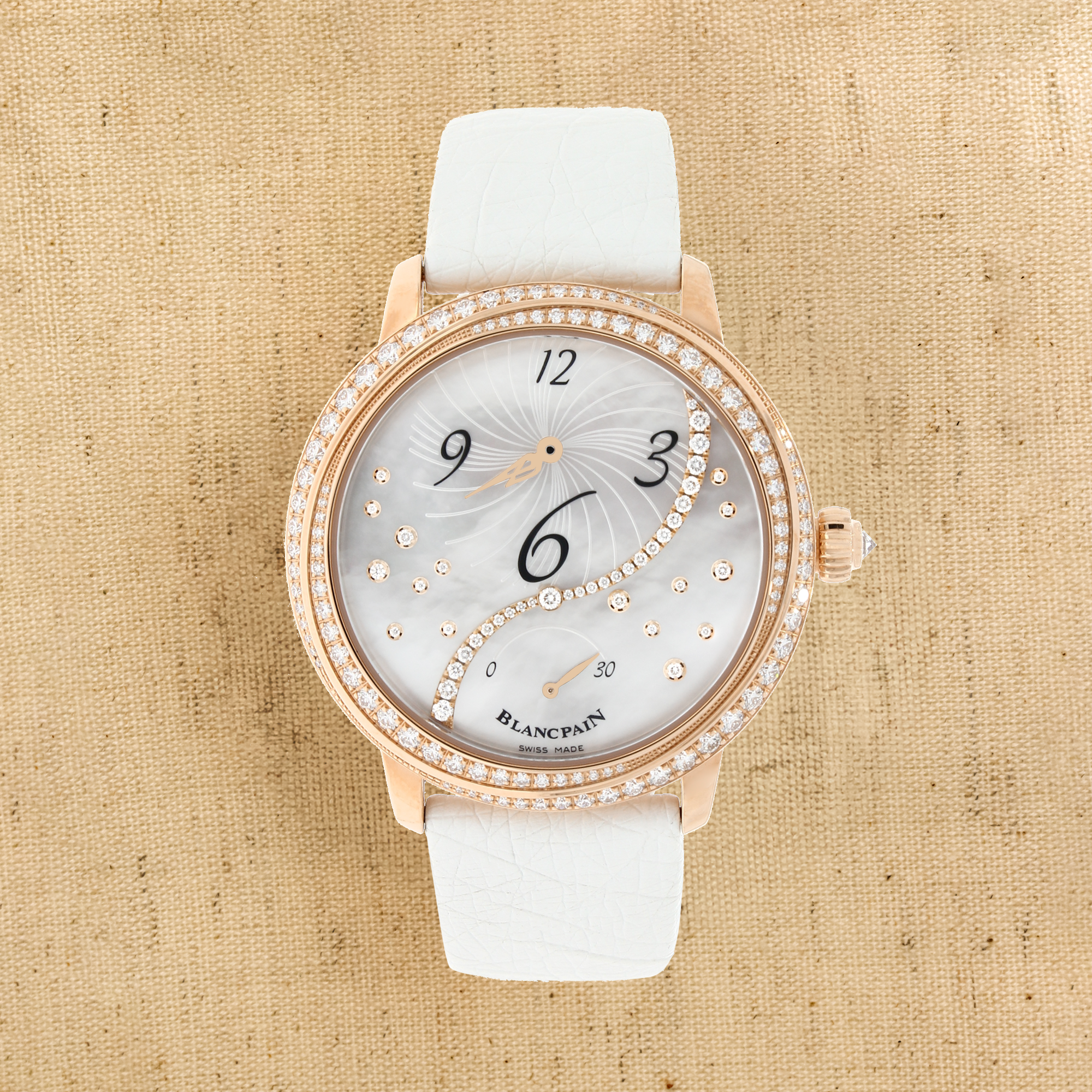 Pre-Owned Blancpain Women 36.8mm, Mother of Pearl Dial, Arabic Numerals_1
