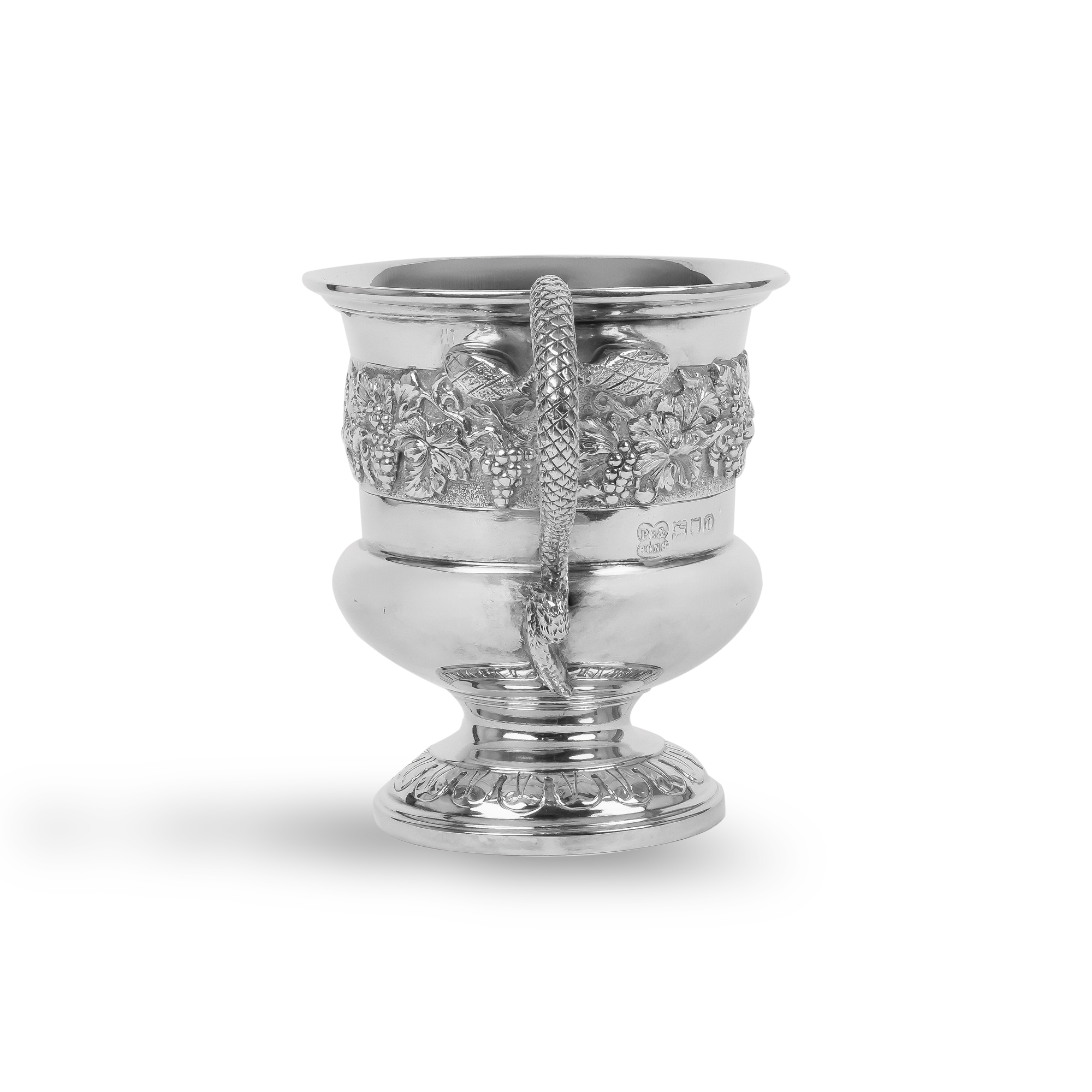 Silver Edward VII Ornate Mug _2