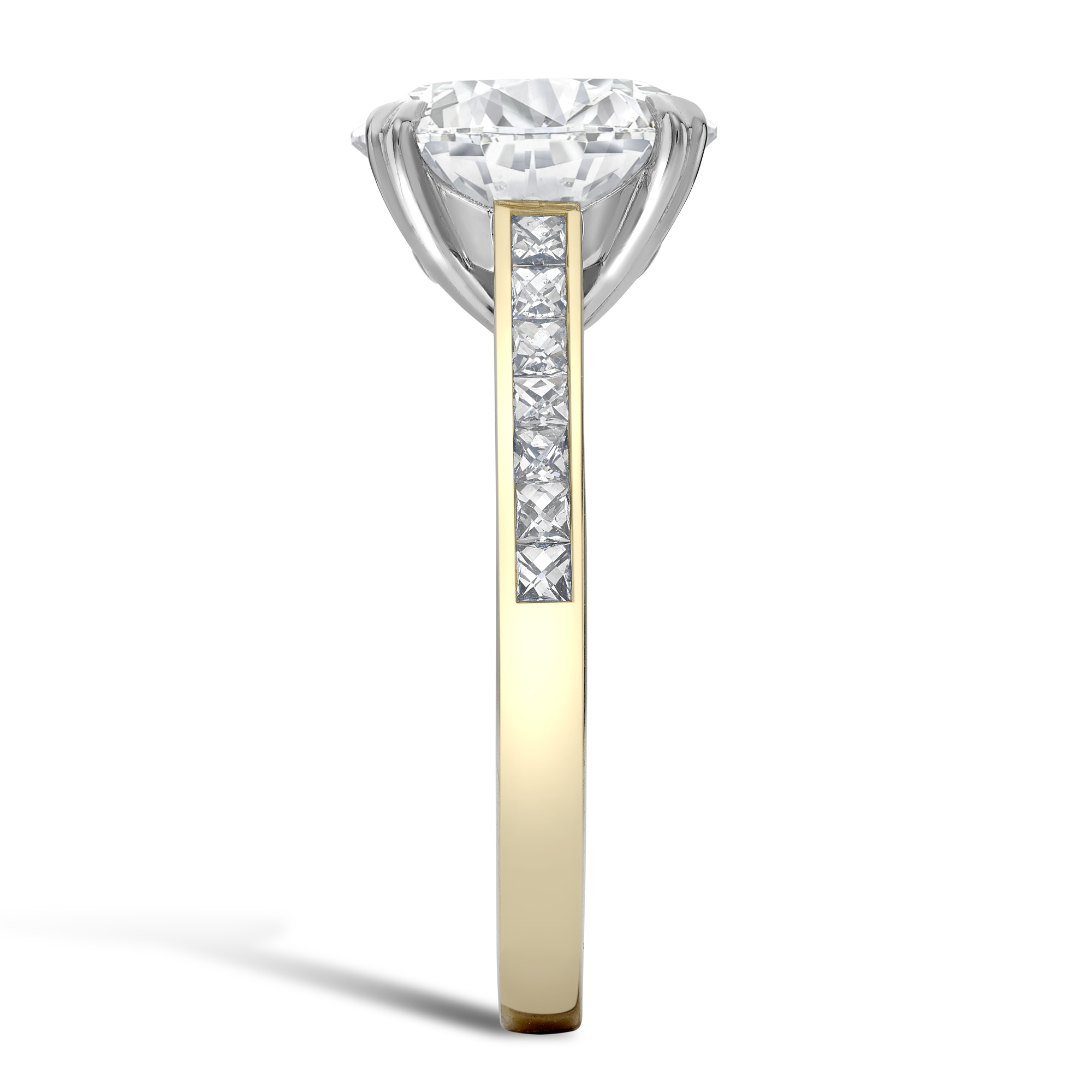 Gatsby 4.12ct Brilliant Cut  Diamond Ring Brilliant cut, Claw set_4