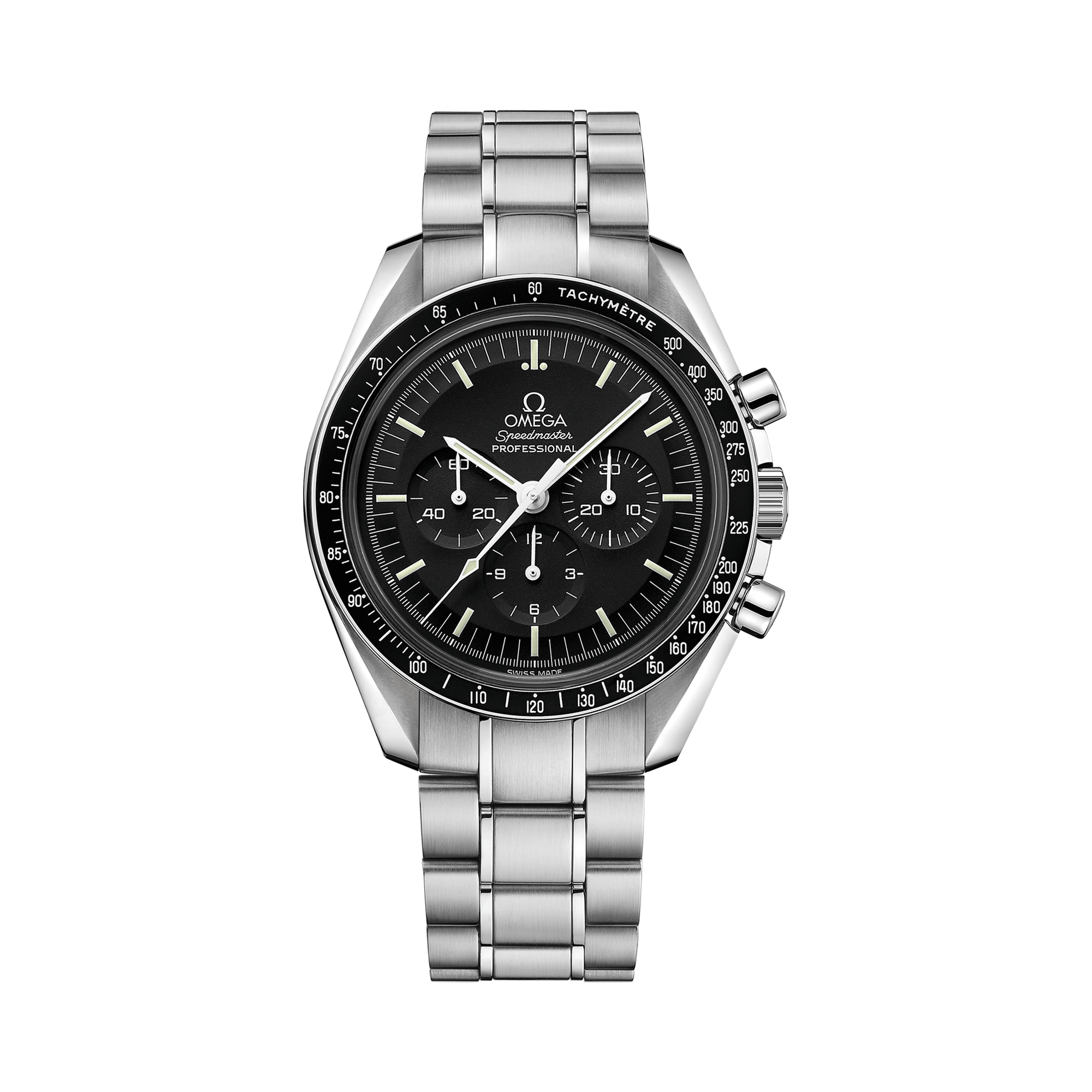 OMEGA Speedmaster Moonwatch 42mm, Black Dial, Baton Numerals_1