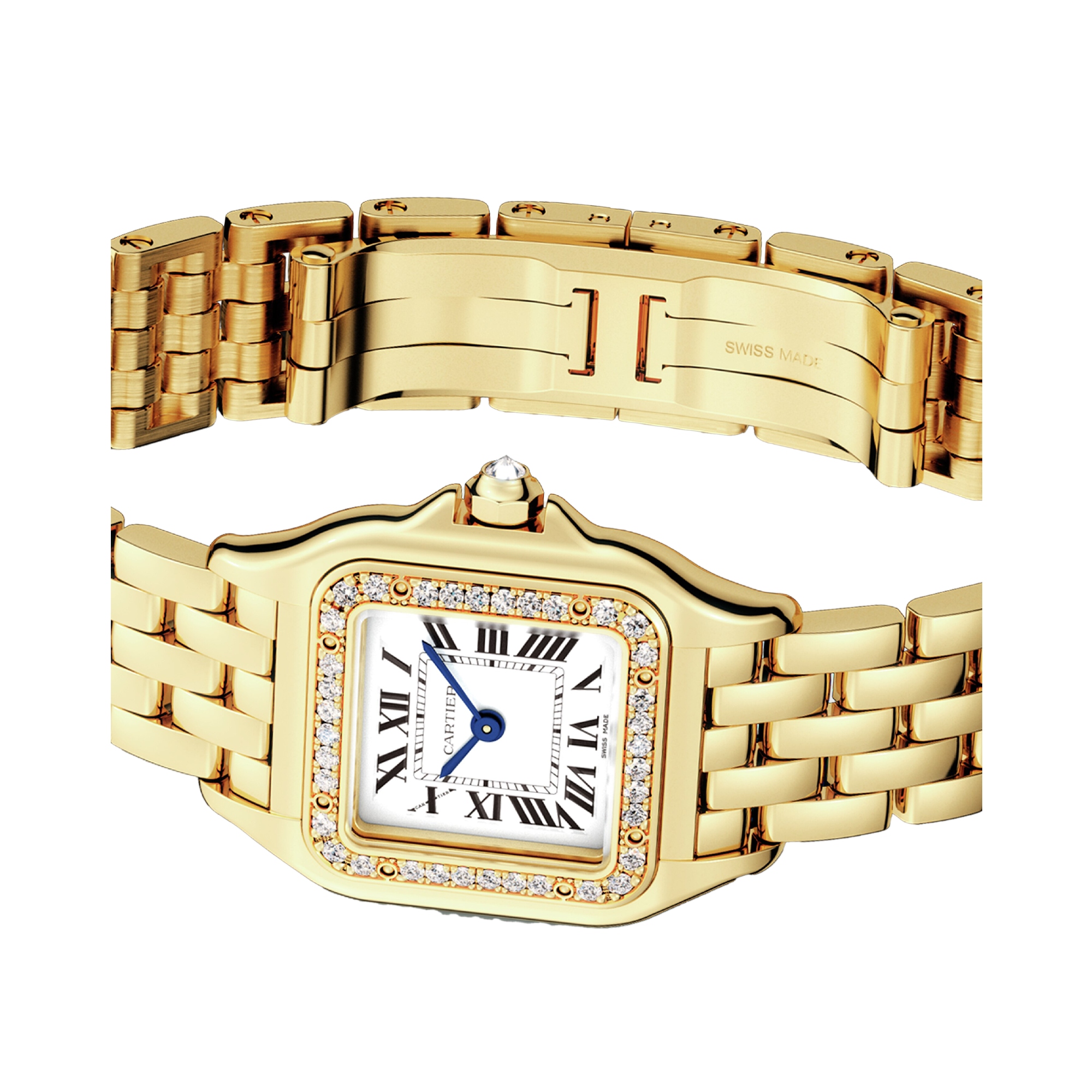 Cartier Panthère de Cartier 22mm, Silver Dial, Roman Numerals_2