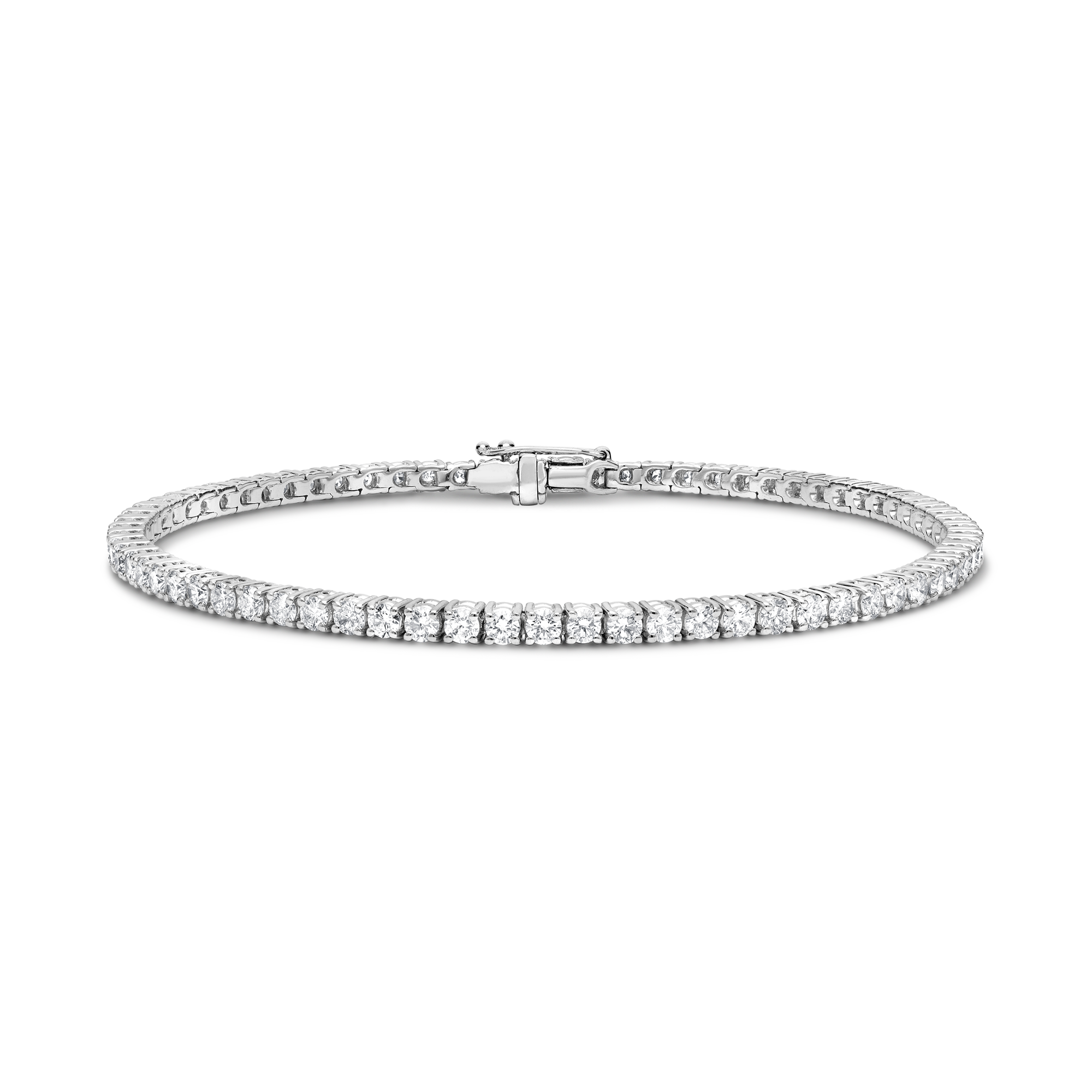 Brilliant Cut Diamond Line Bracelet Brilliant cut, Claw set_1