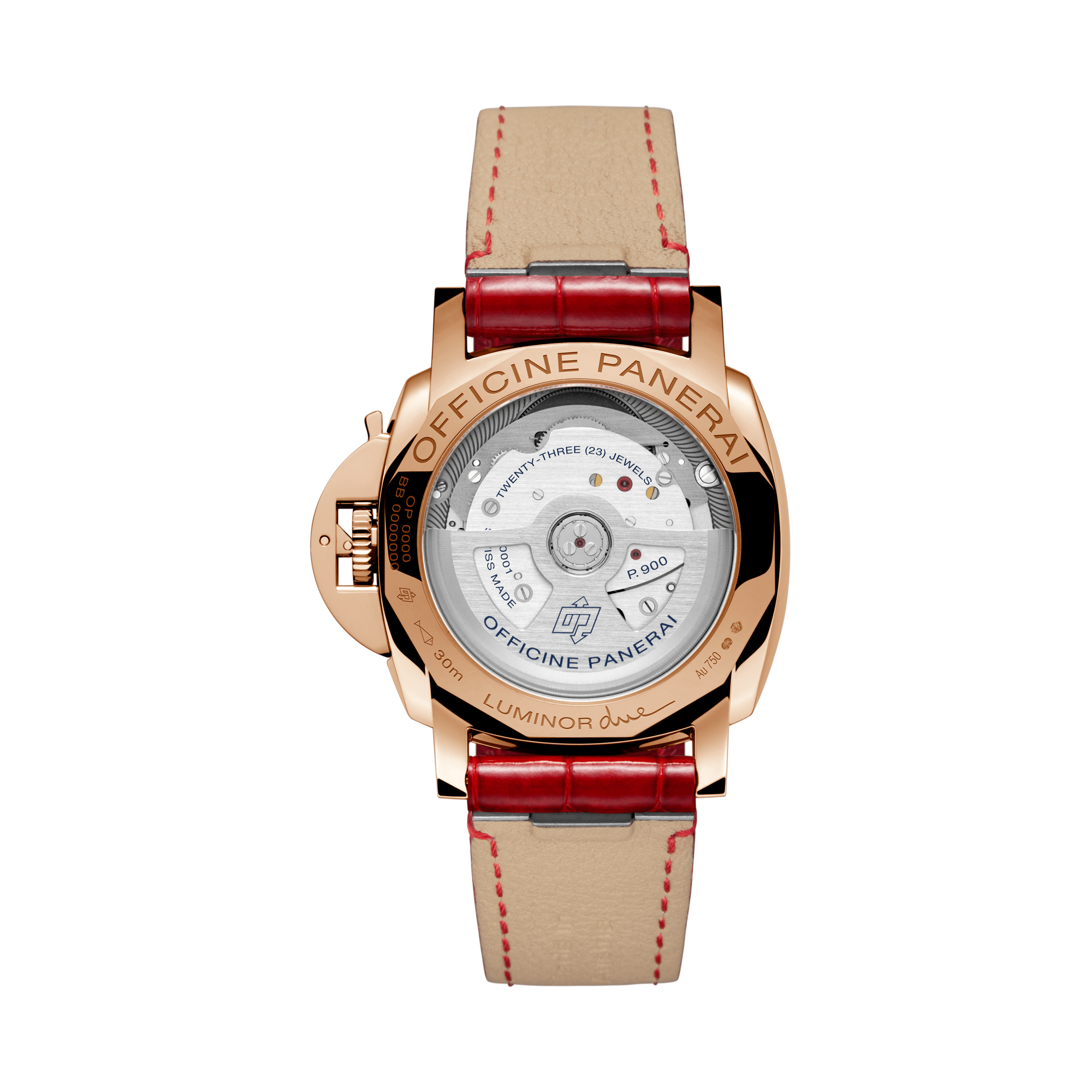 Luminor Due - 38mm White Dial, Arabic/Baton Numerals_2