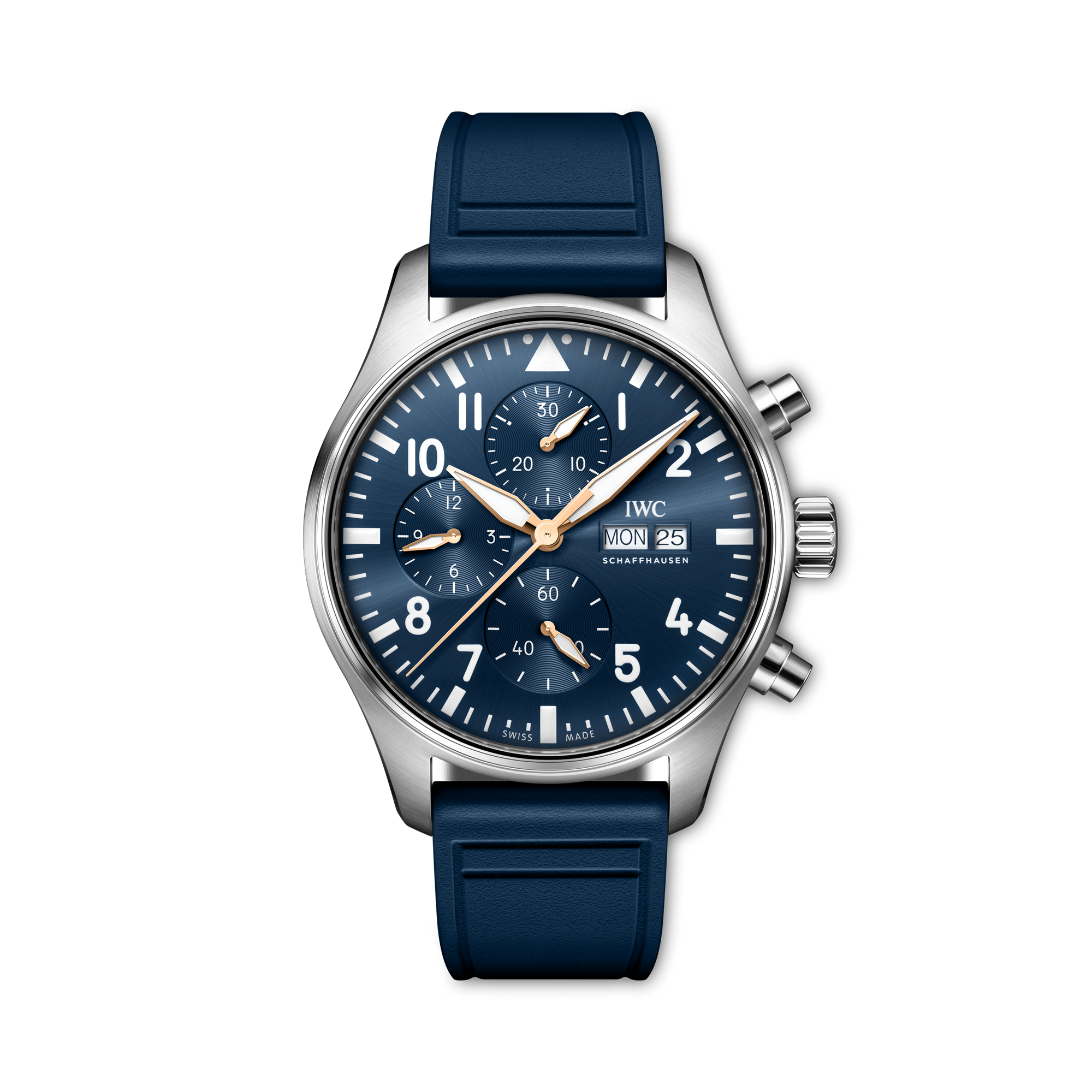 IWC Pilot's Chronograph 43mm, Blue Dial, Arabic Numerals_1
