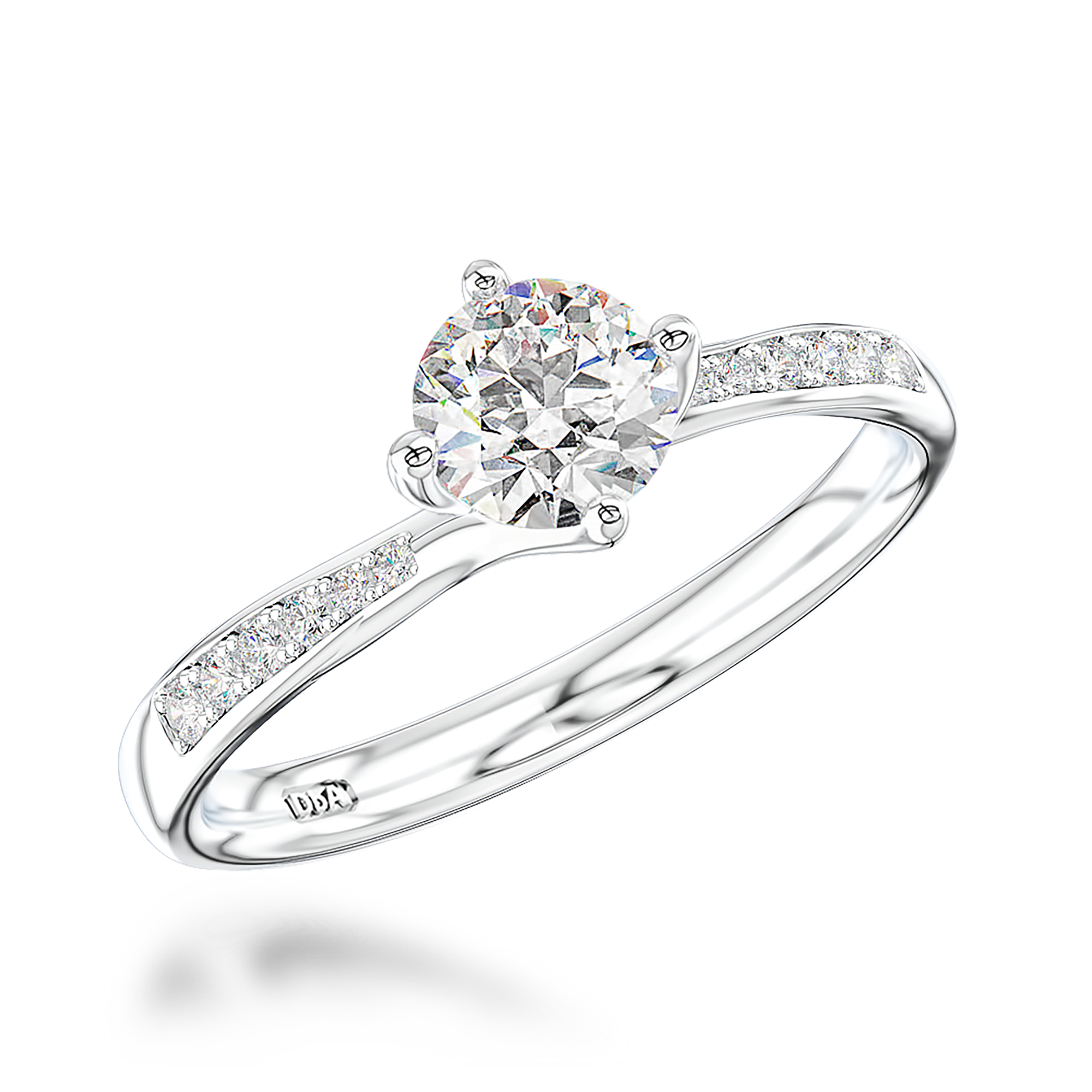 Union 0.50ct Diamond Ring Brilliant cut, Claw set_1