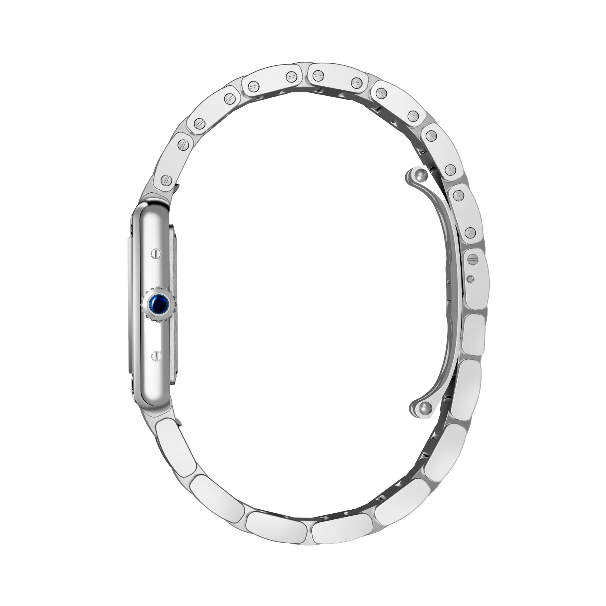 Cartier Tank Must SolarBeat 22mm, Silver Dial, Roman Numeral_3