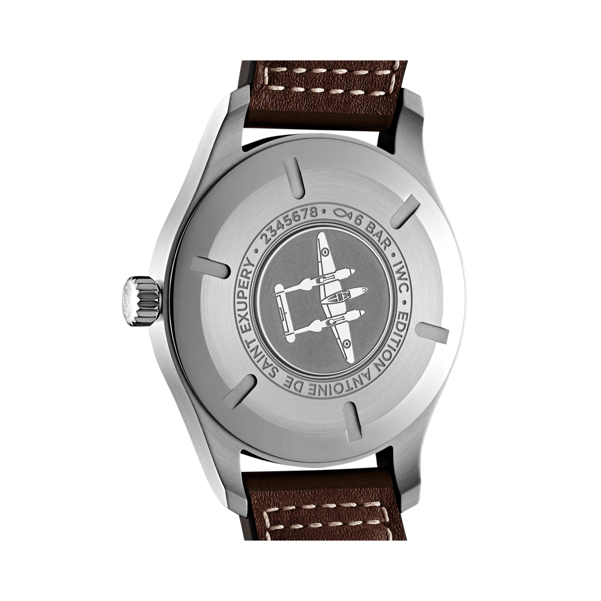 IWC Pilot's Mark XVIII 40mm, Brown Dial, Arabic Numerals_2